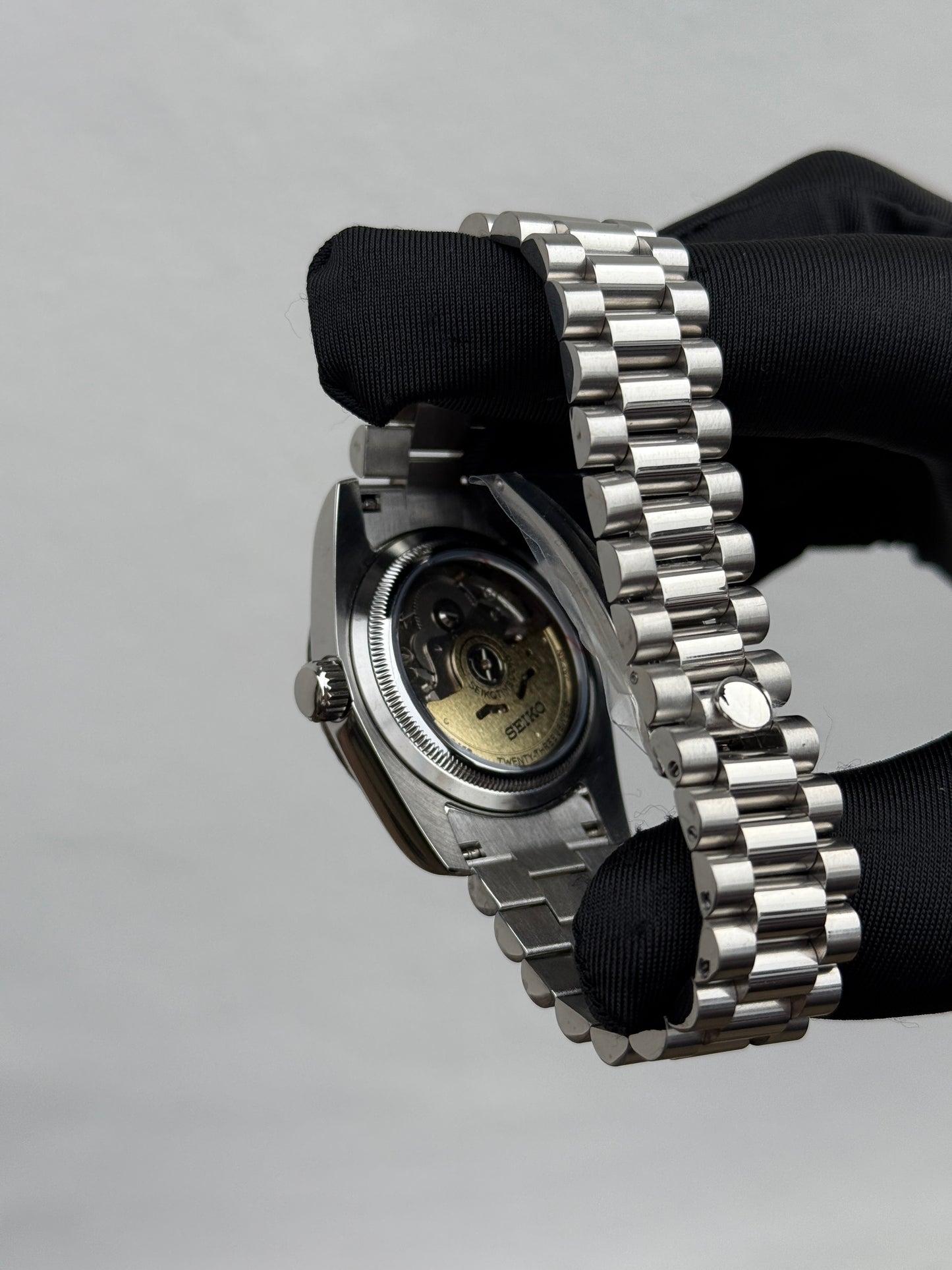 Green Arabic V2 Custom Seiko Mod