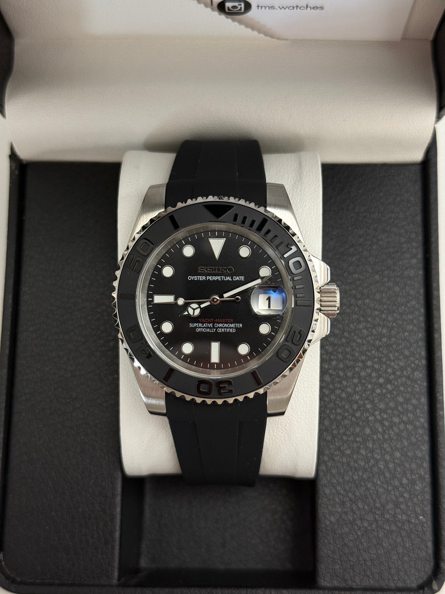 Yacht Master Custom Seiko Mod