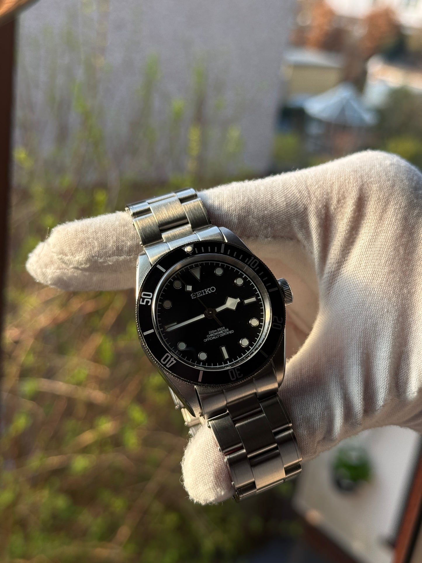 Black Bay Custom Seiko Mod