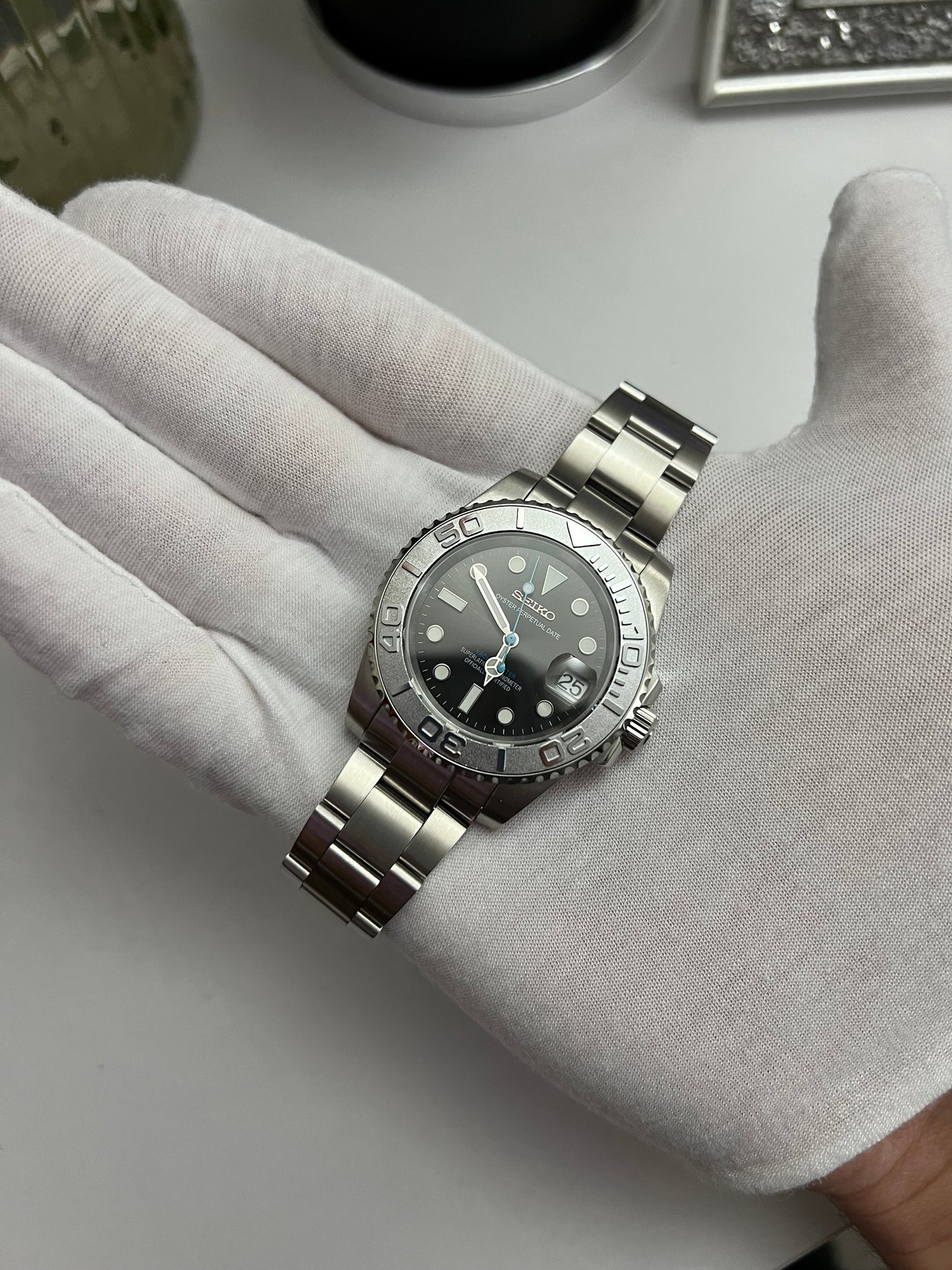 Yacht Master 40 Custom Seiko mod