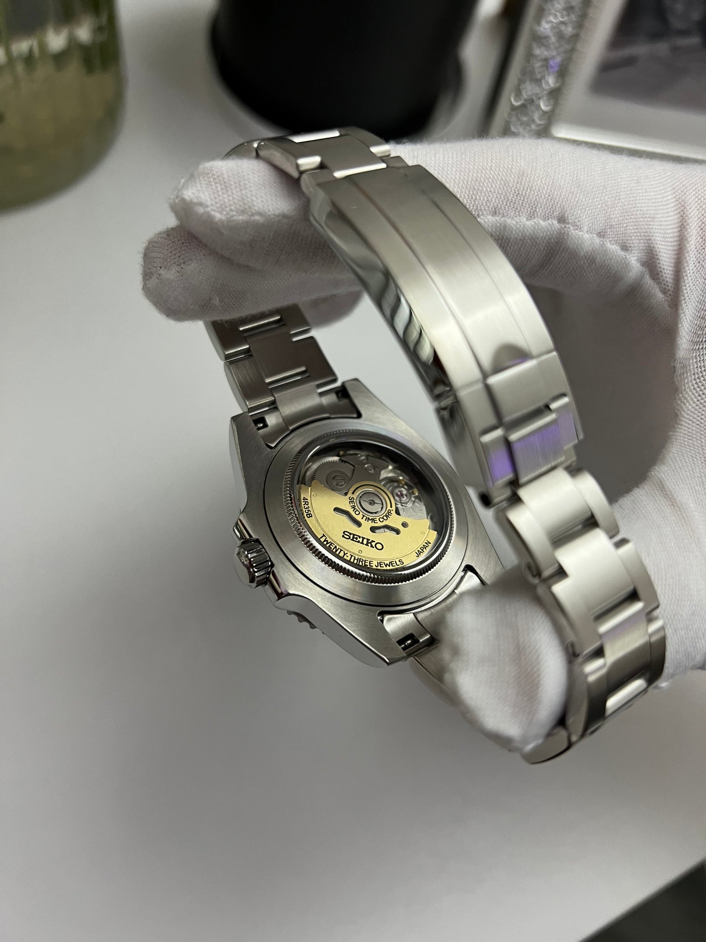 Yacht Master 40 Custom Seiko mod