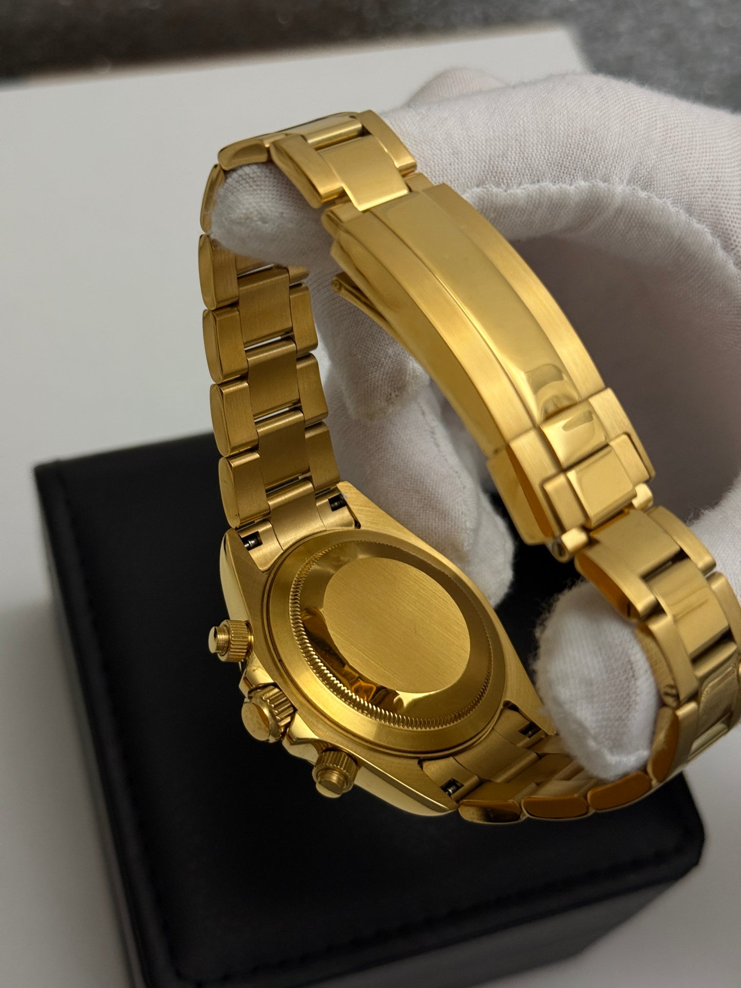 Blue and Gold Seiko Daytona Custom Seiko Mod (VK63)