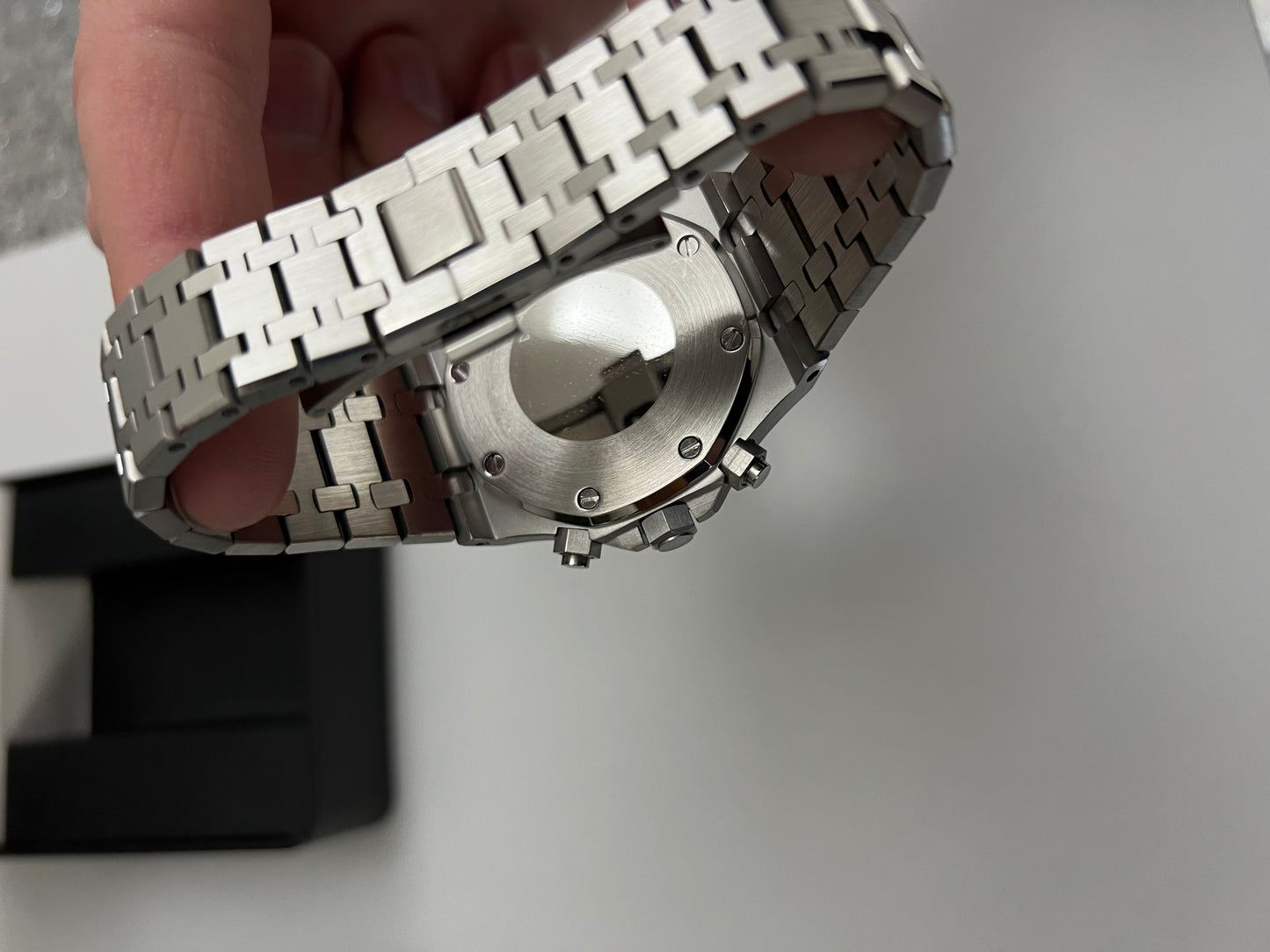 Black Royal Oak Chronograph Custom Seiko Mod (VK63)