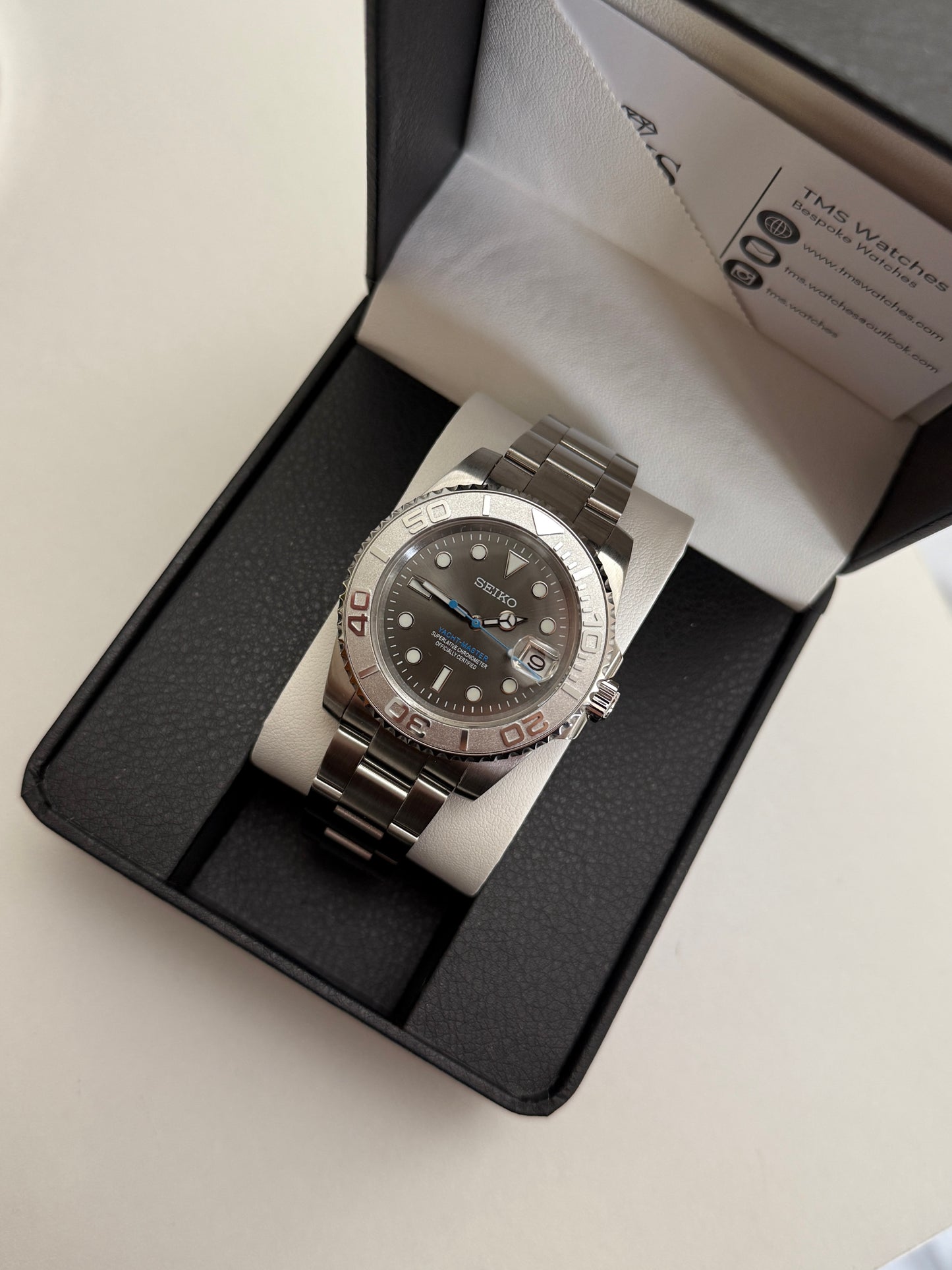Yacht Master 40 Custom Seiko mod
