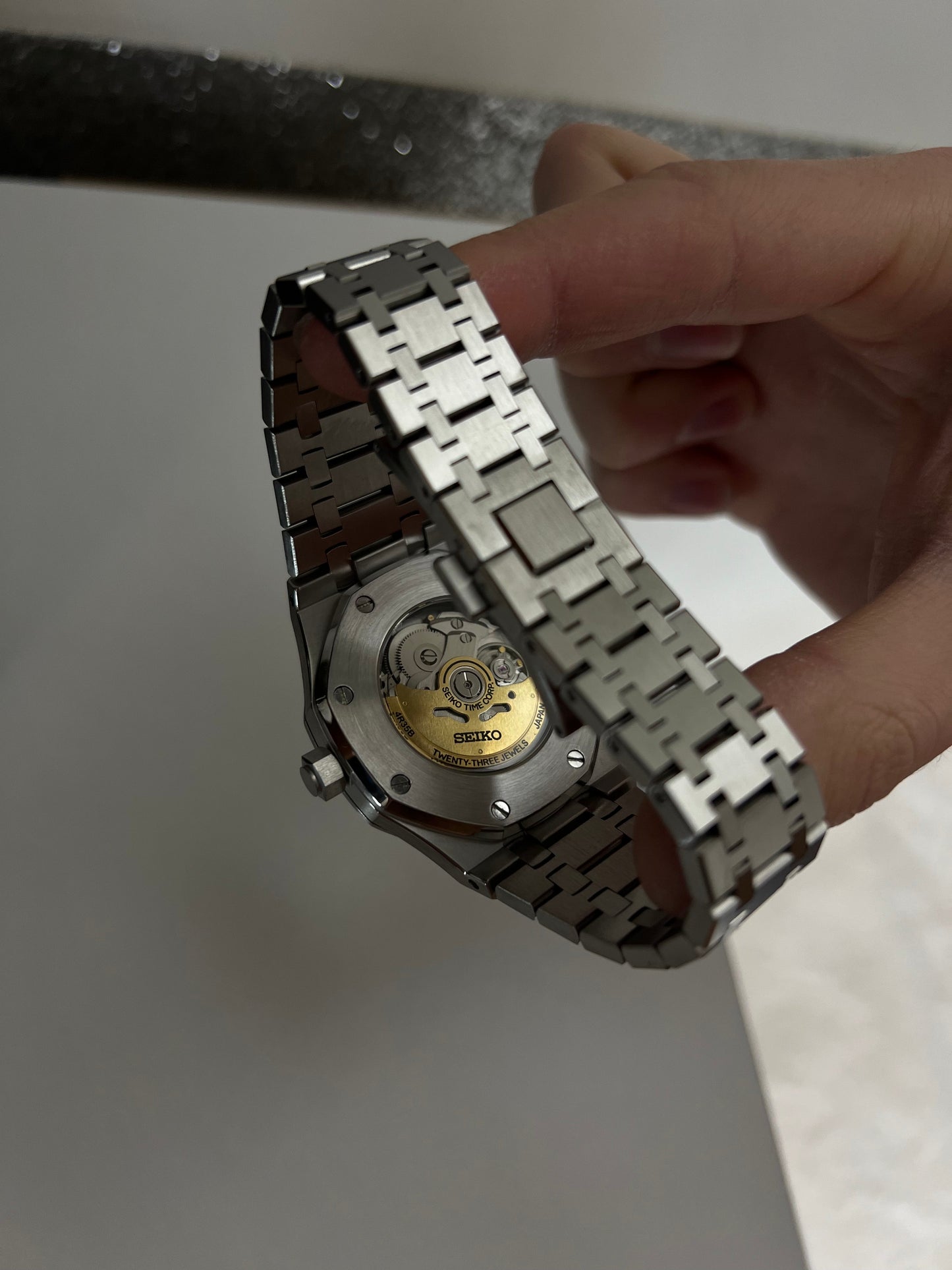 Purple Royal Oak Custom Seiko Mod