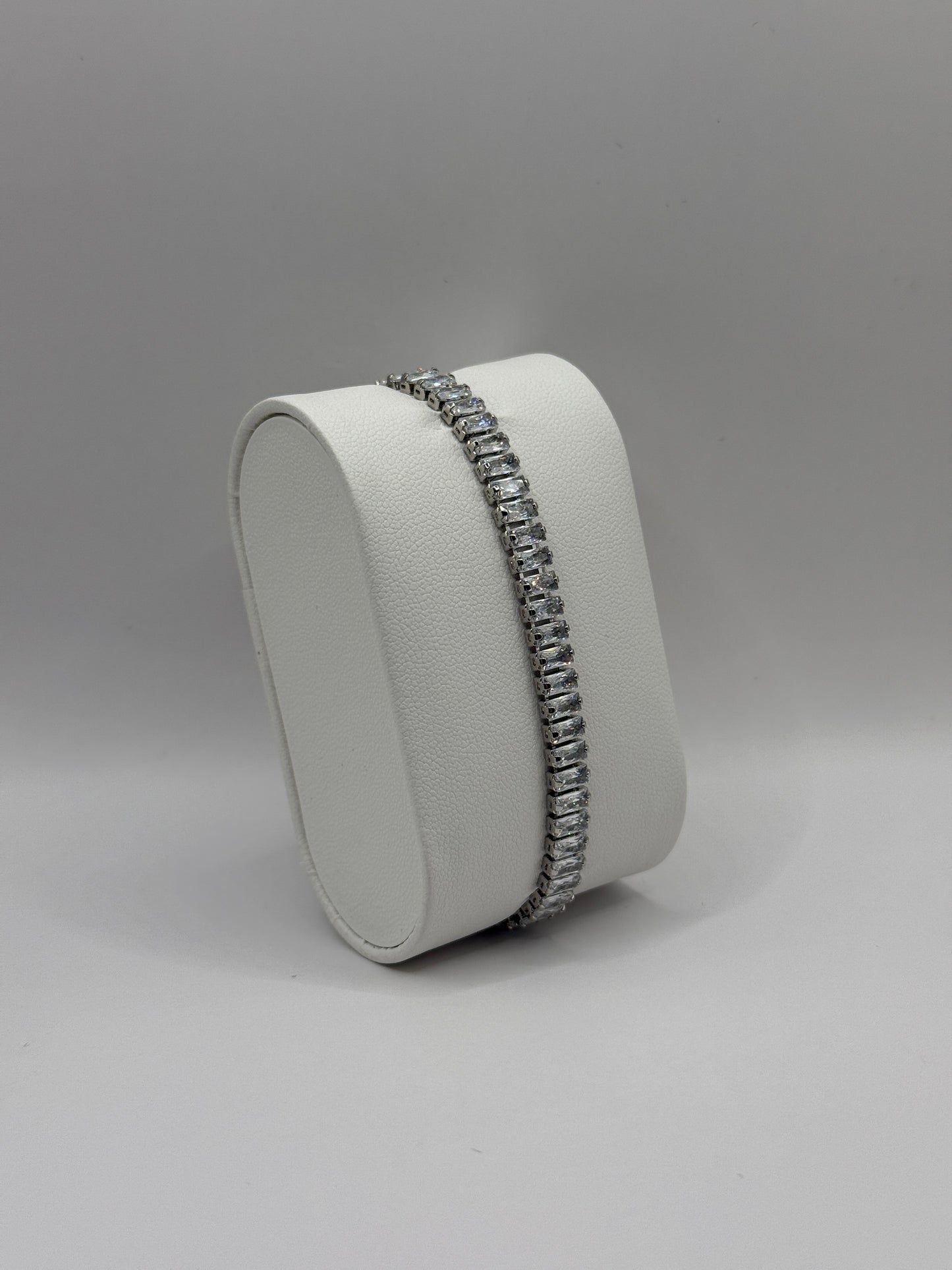 Emerald Cut Unisex Bracelet