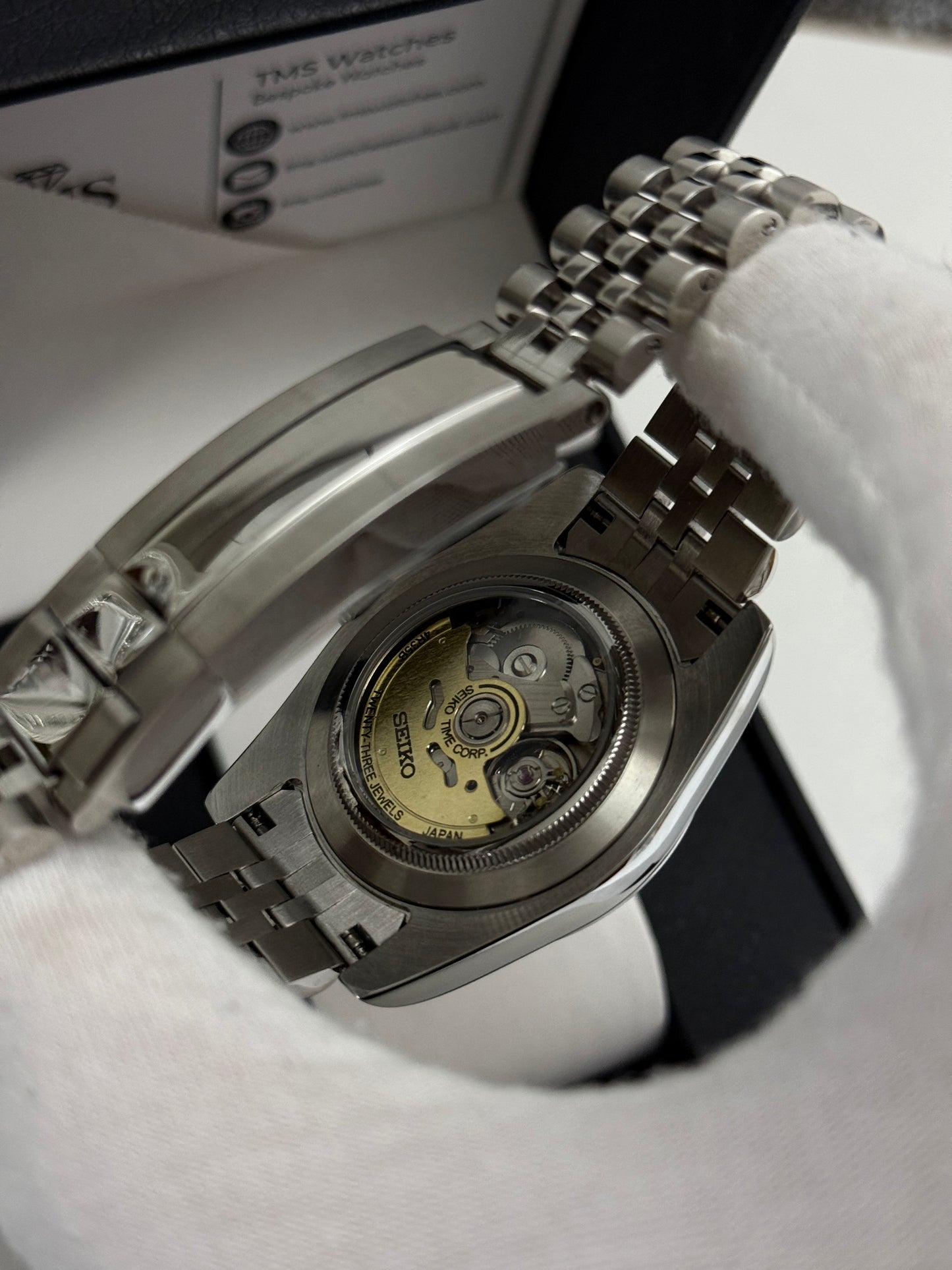 Green Sky Dweller DateJust Custom Seiko Mod