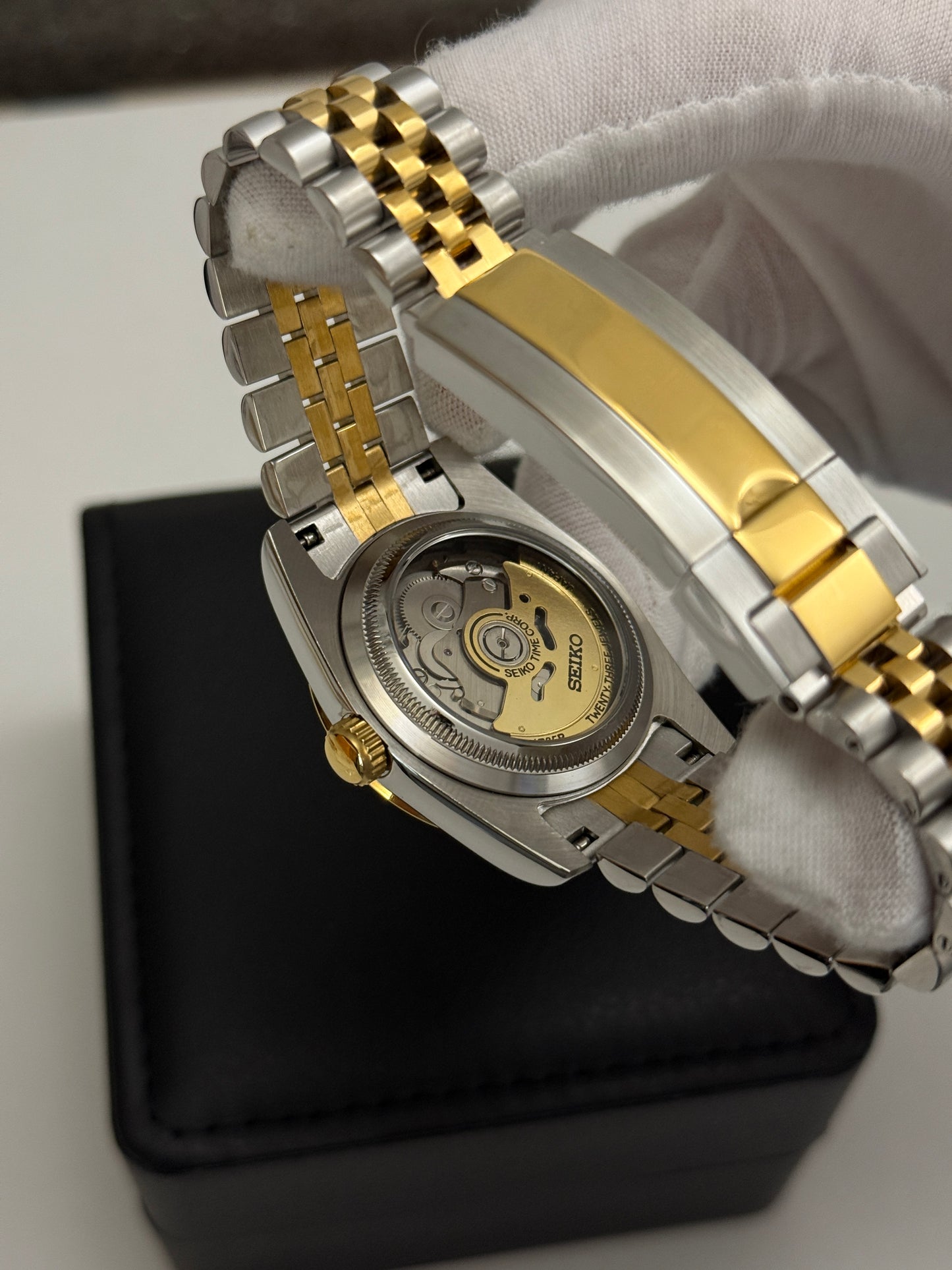 Two-Tone Arabic Datejust 36mm Custom Seiko Mod