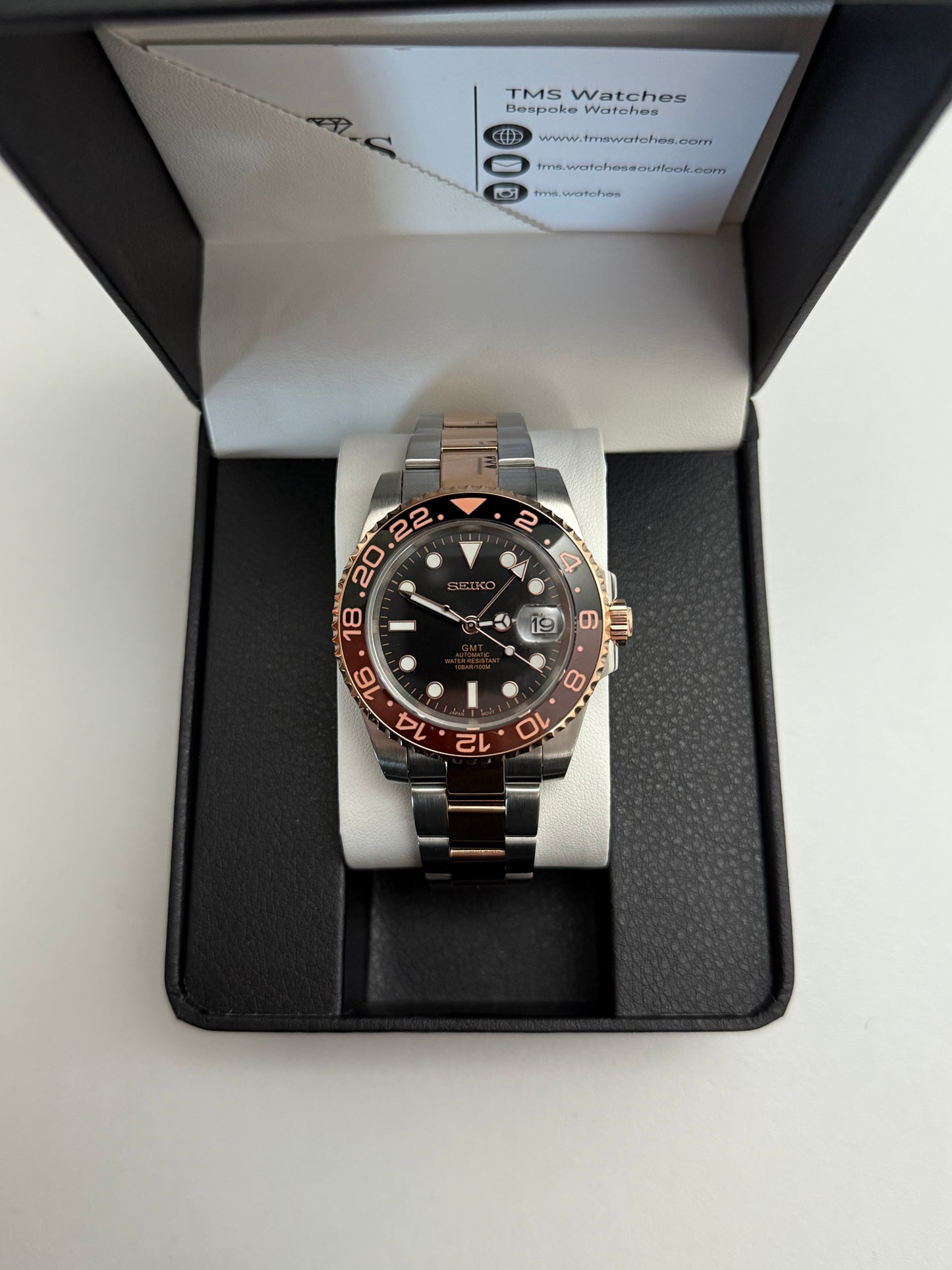 Rootbeer GMT Custom Seiko Mod