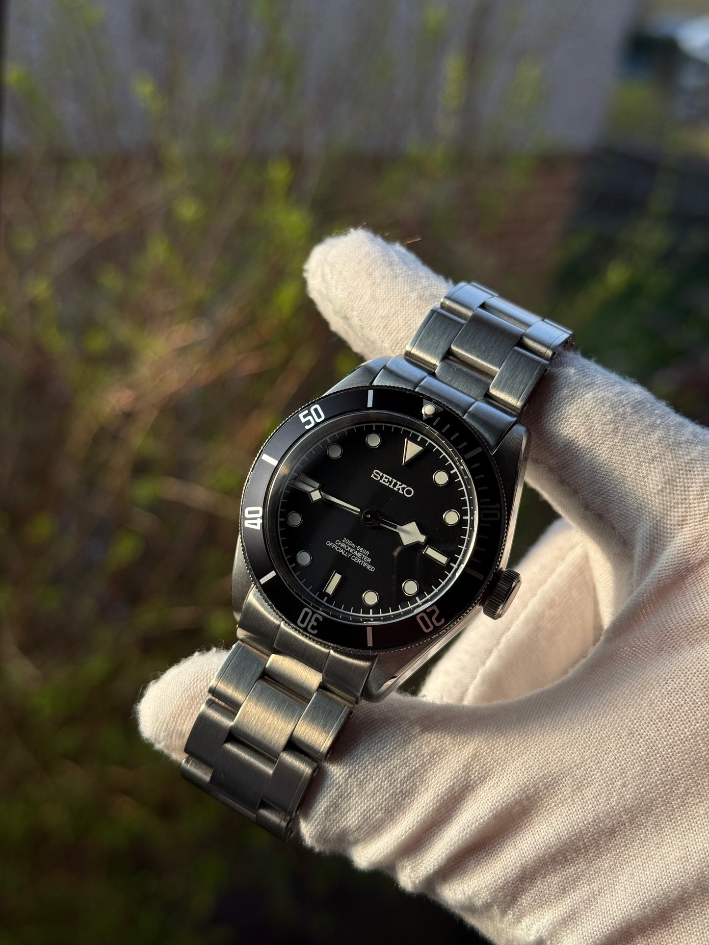 Black Bay Custom Seiko Mod