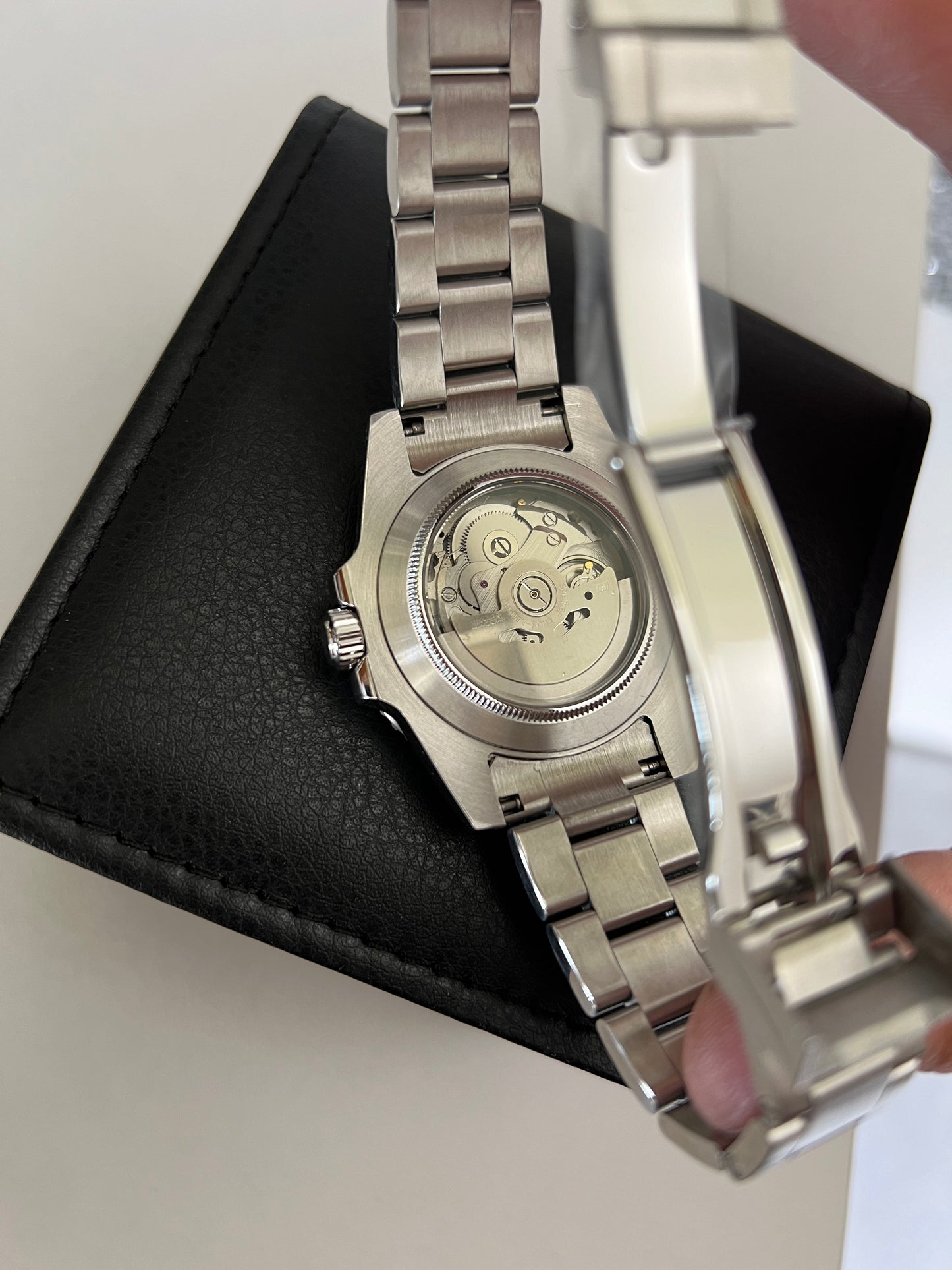 Black Palm Submariner Custom Seiko Mod