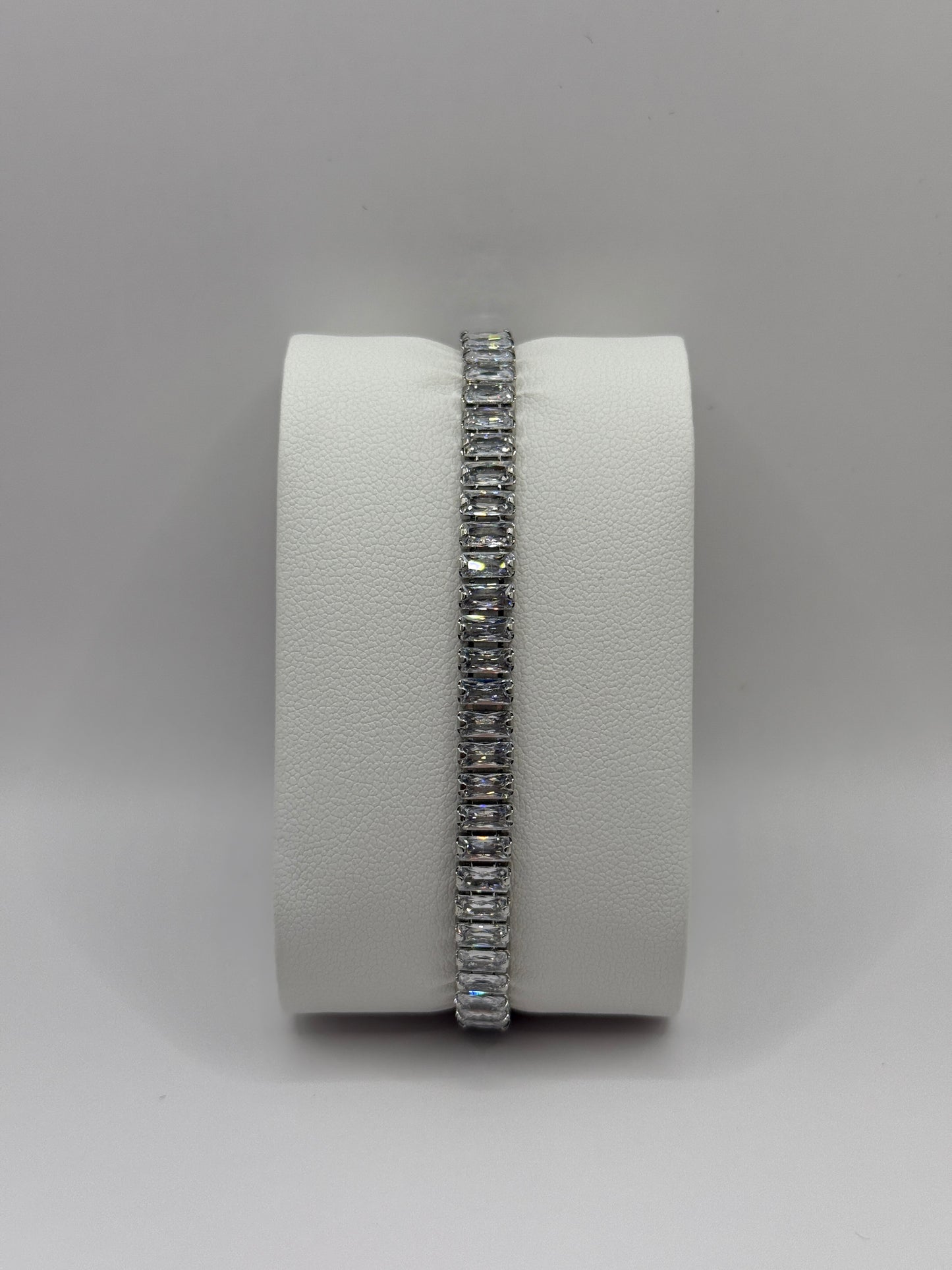 Emerald Cut Unisex Bracelet