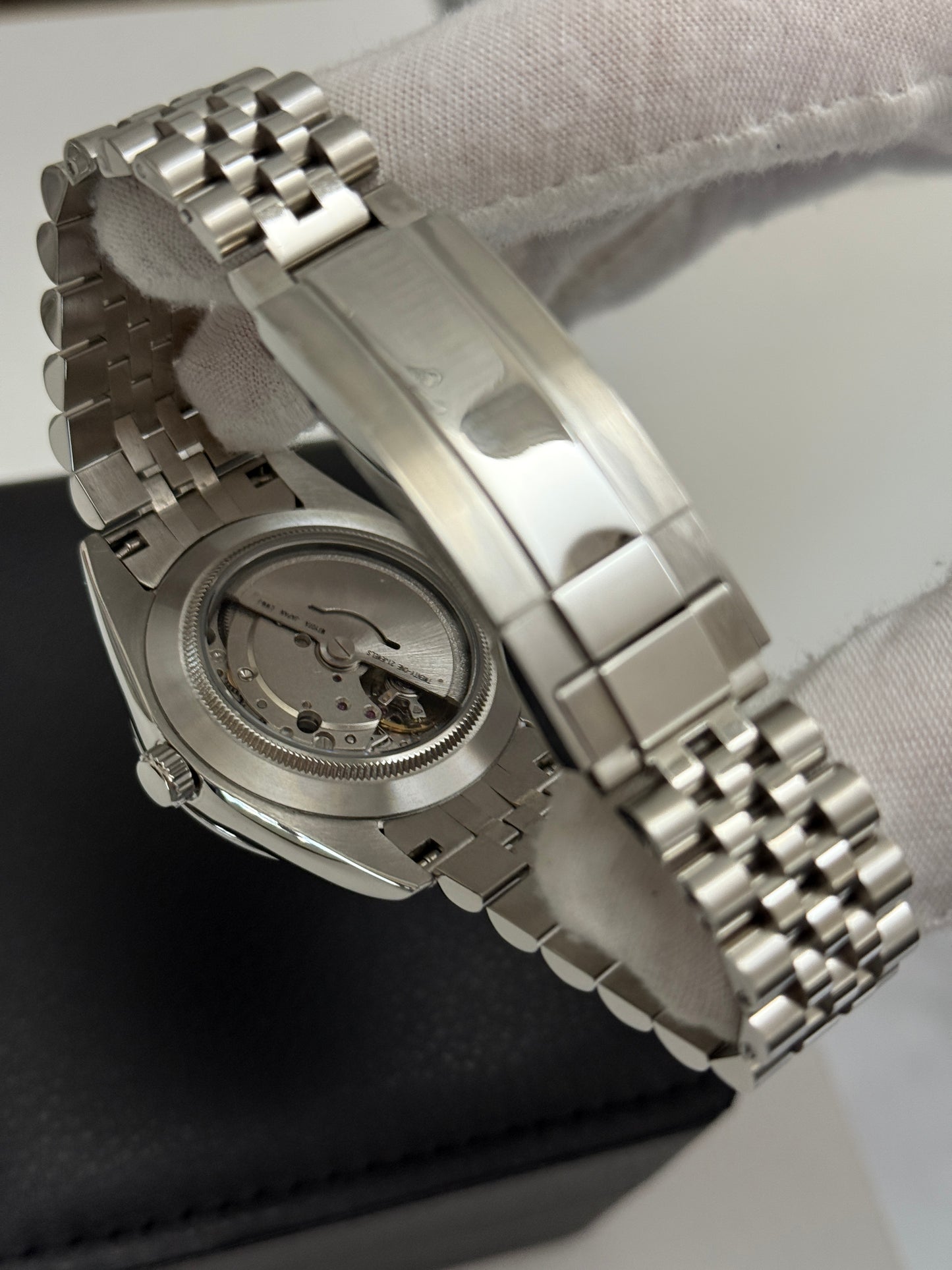 Black DayDate Custom Seiko Mod 39MM