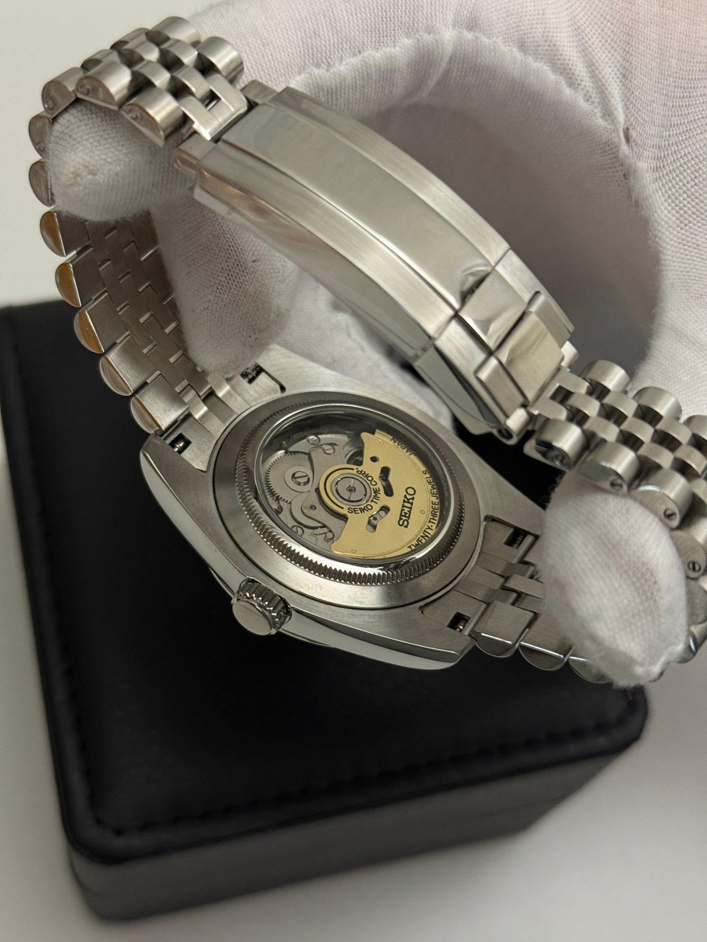 Blue Diamond Datejust 39mm Custom Seiko Mod