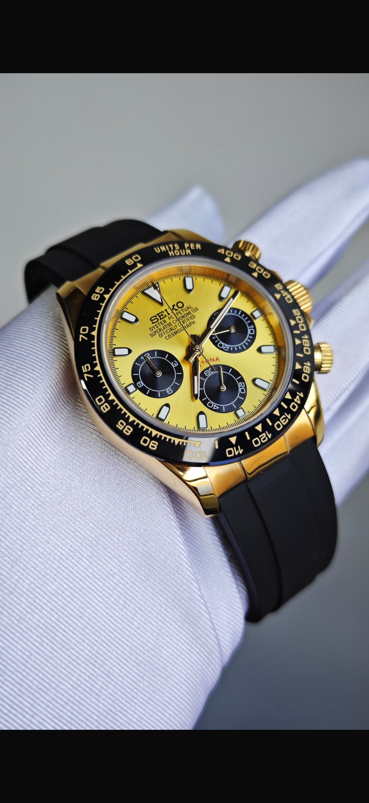 Seiko Daytona V3 Custom Seiko Mod (VK63)