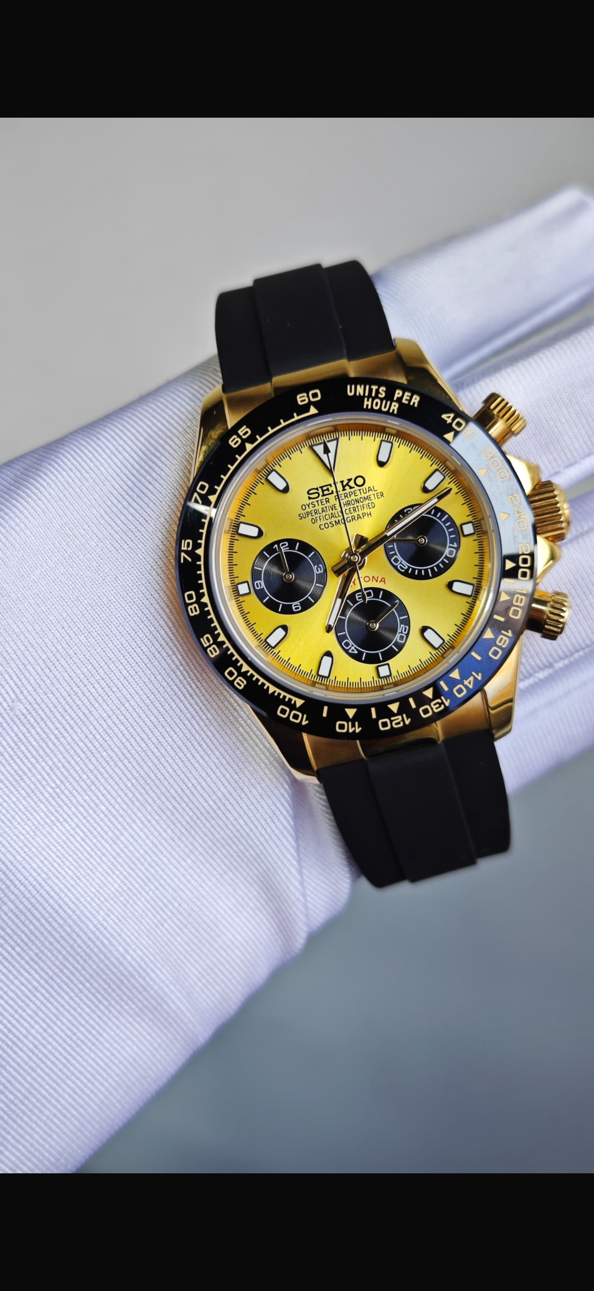 Seiko Daytona V3 Custom Seiko Mod (VK63)