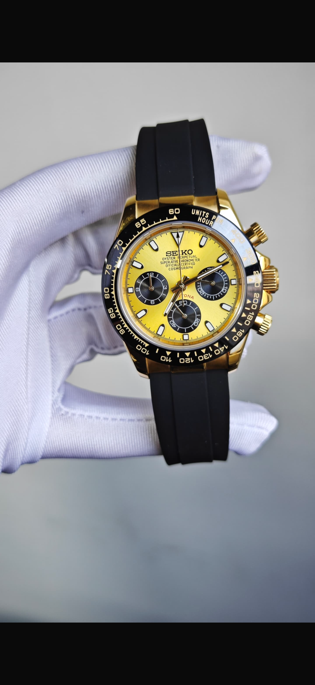 Seiko Daytona V3 Custom Seiko Mod (VK63)
