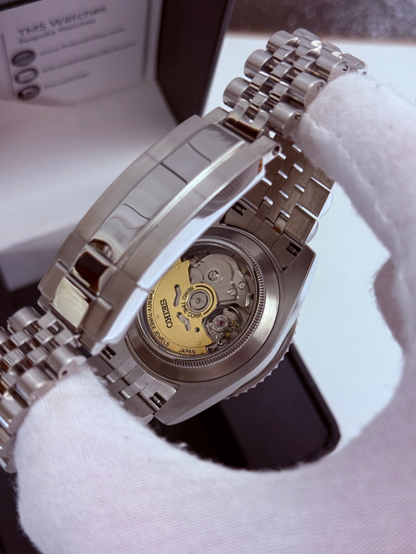 Light Blue Submariner Custom Seiko Mod