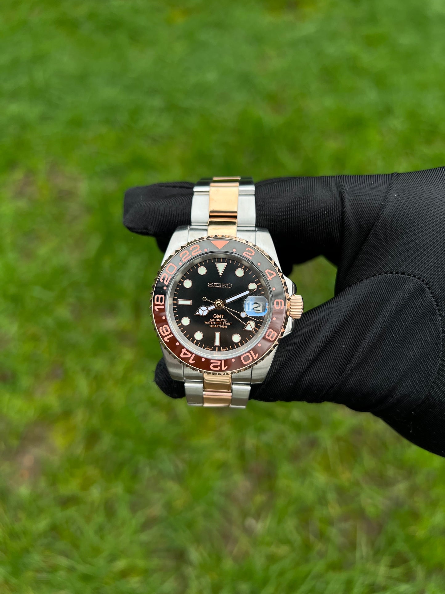 Rootbeer GMT + Sky blue Arabic bundle for @aymzzo