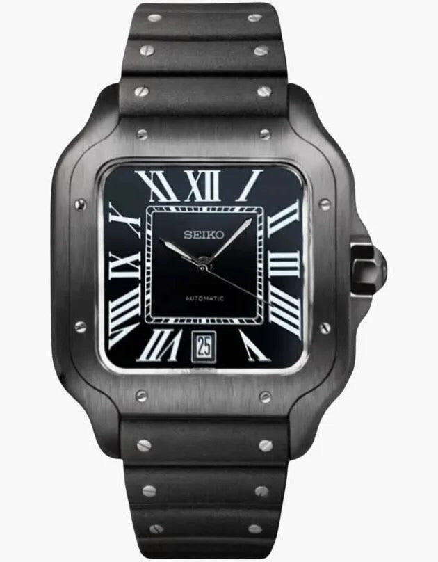 Seiko Black Santos Mod for Samad