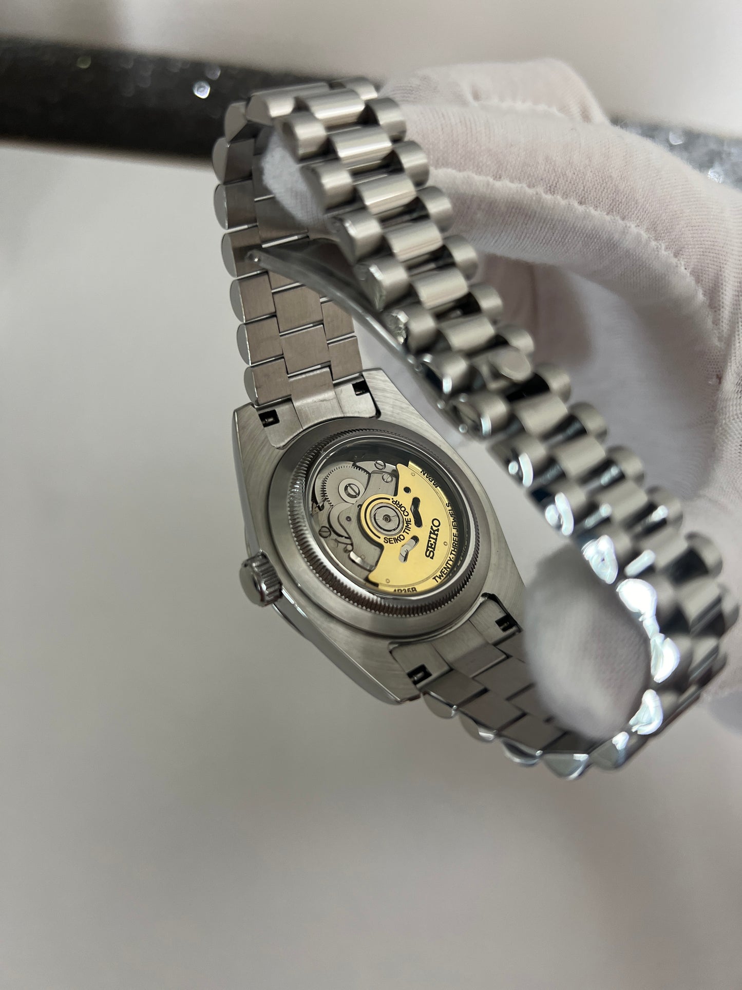 Green Dateless Arabic Custom Seiko Mod