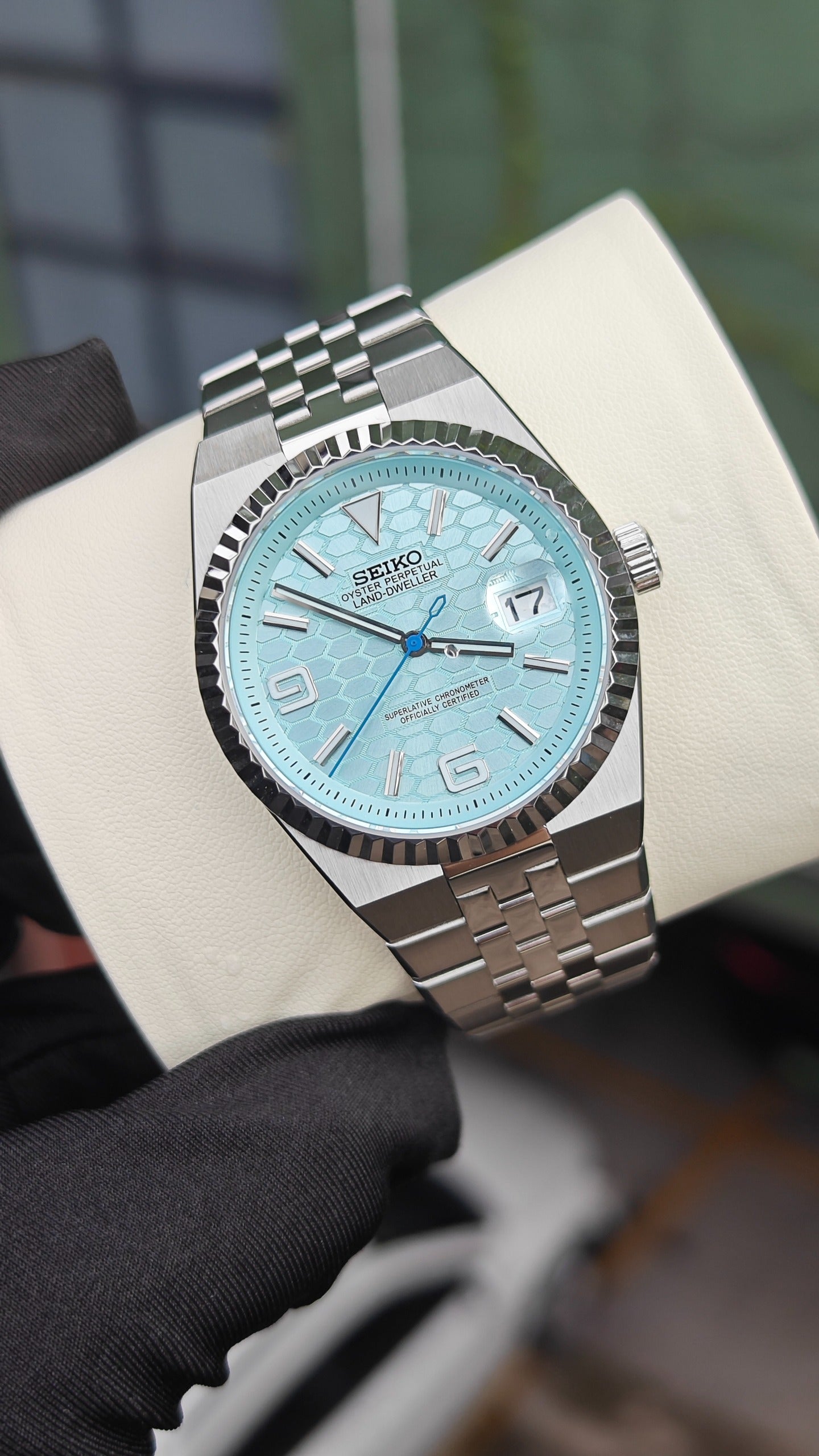 Land Dweller Tiffany Seiko Mod