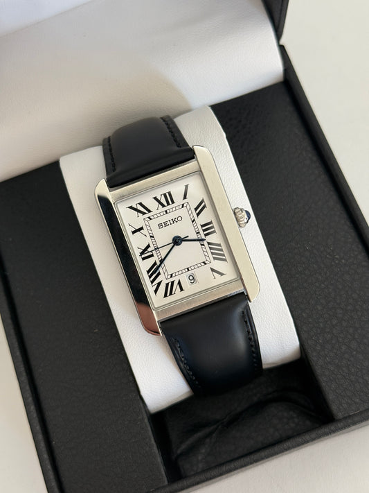 Seiko White Santos Mod