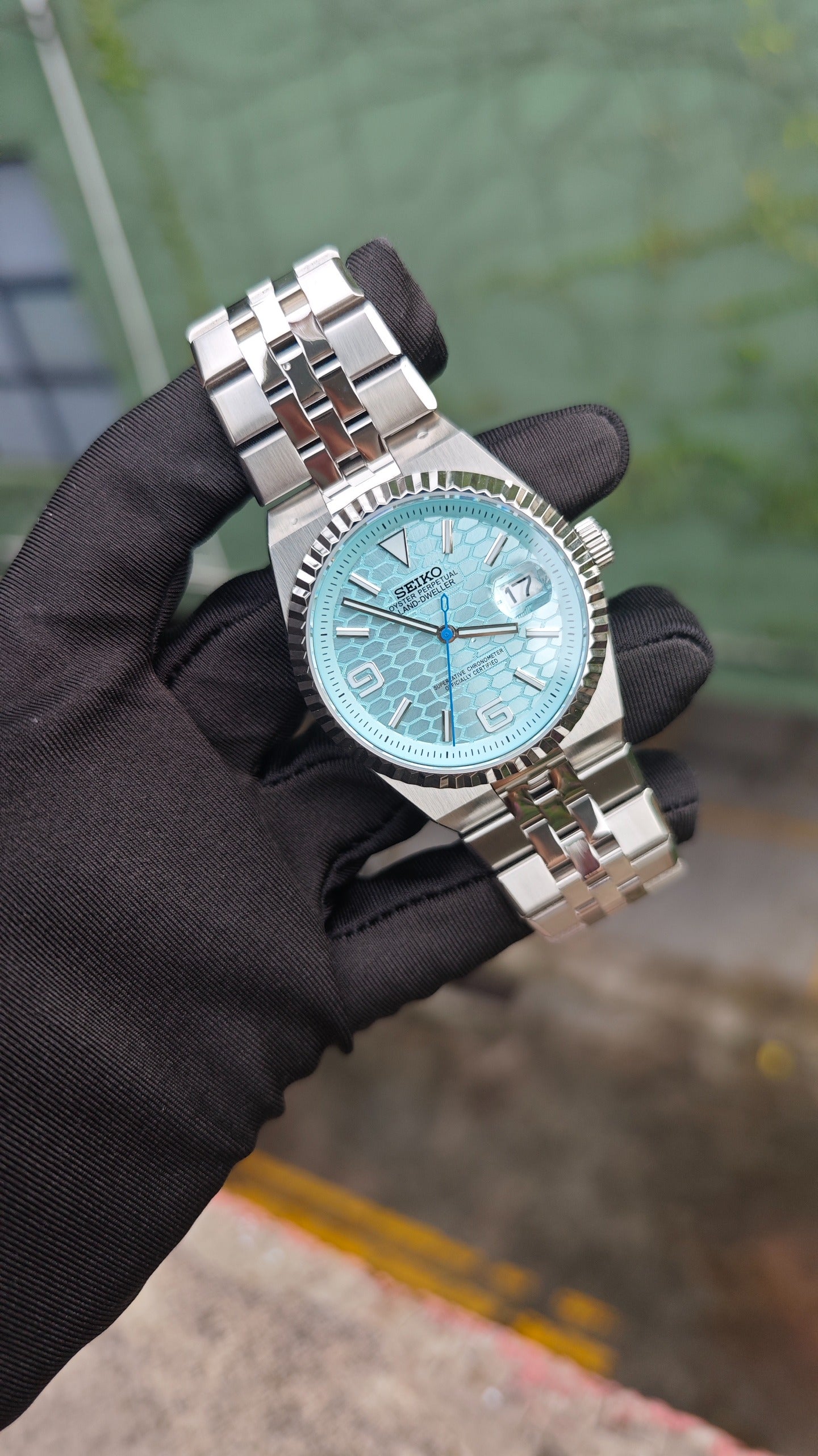 Land Dweller Tiffany Seiko Mod