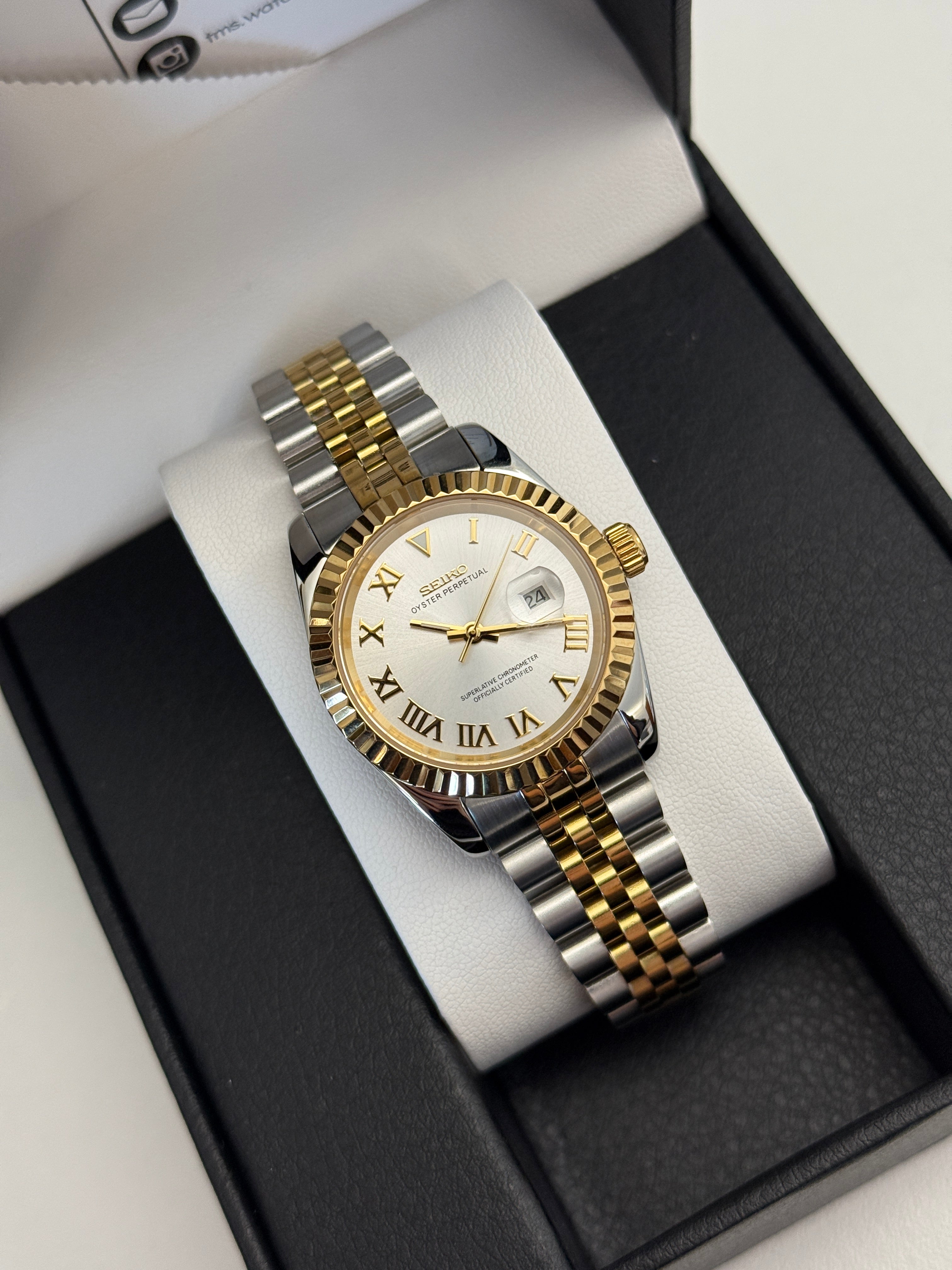 DateJust Two Tone Gold Roman 31mm – TMS Watches