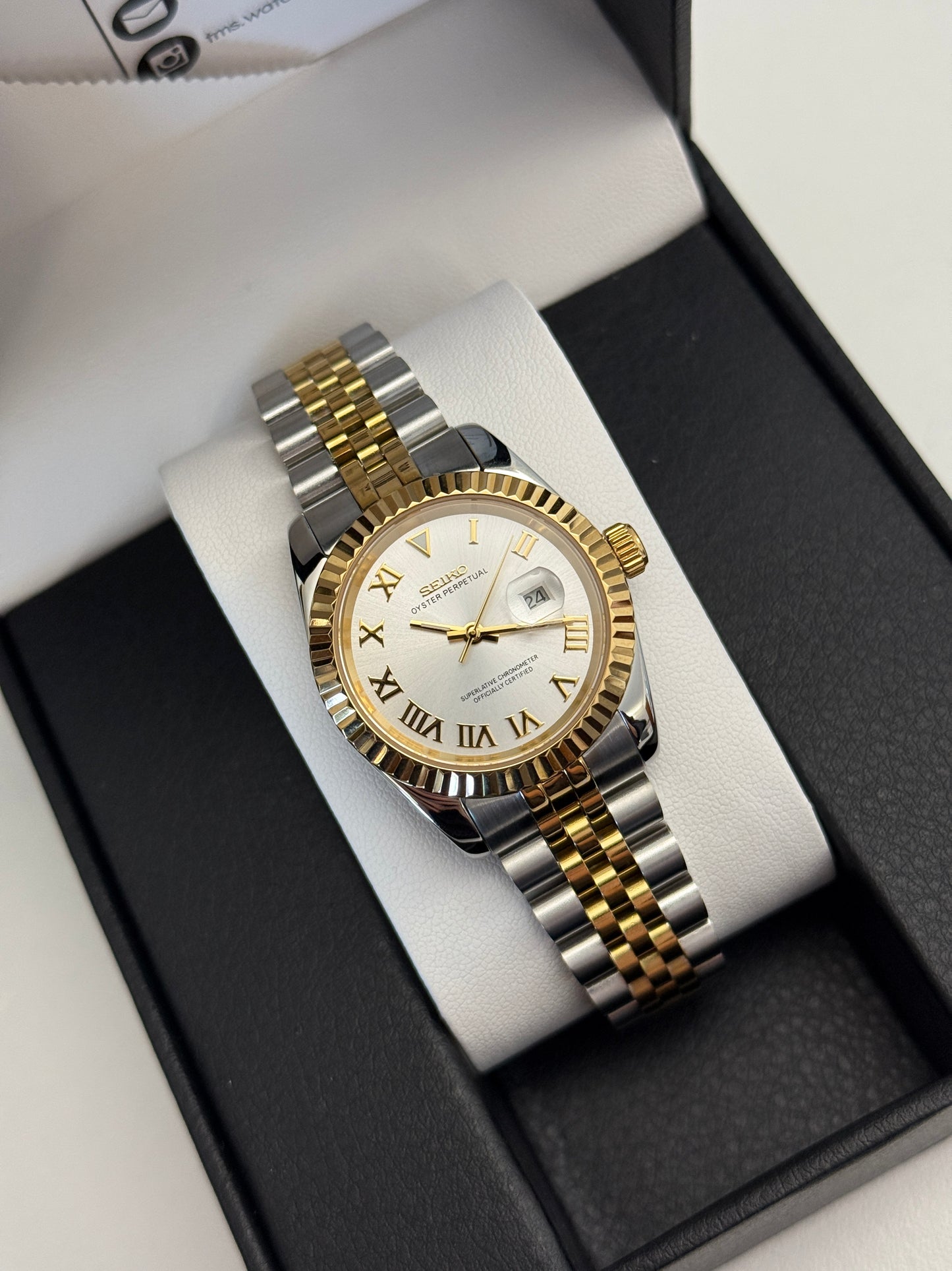 DateJust Two Tone Gold Roman 31mm