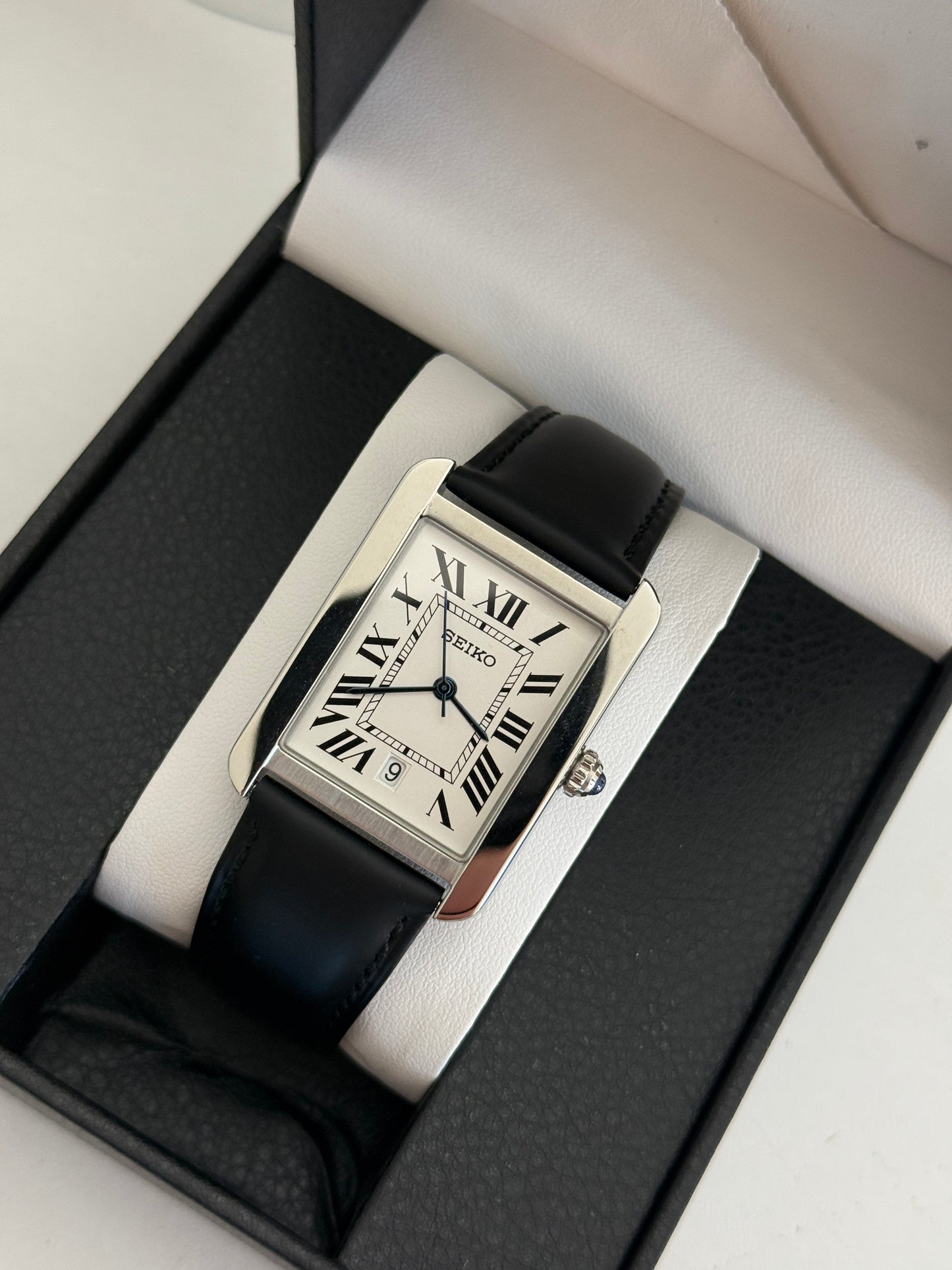 Seiko White Santos Mod