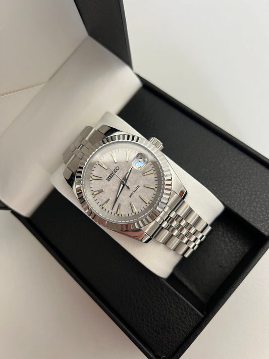 Moon Dial Datejust Custom Seiko Mod