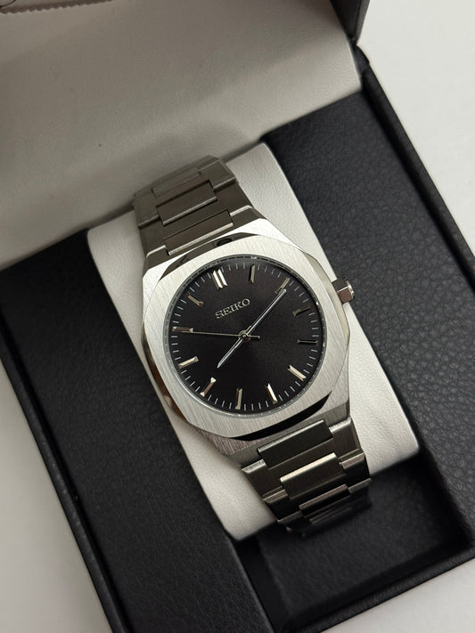 Black Seiko Edge Custom Mod (Quartz)