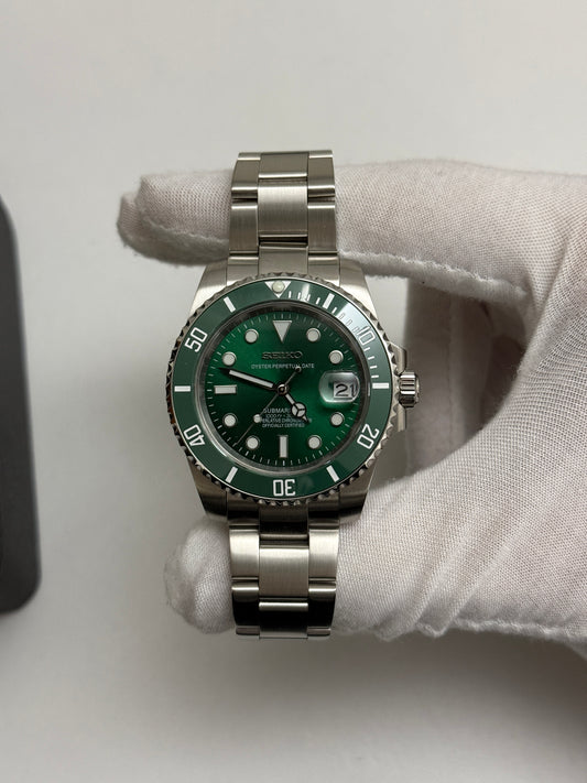 Hulk Submariner Custom Seiko Mod