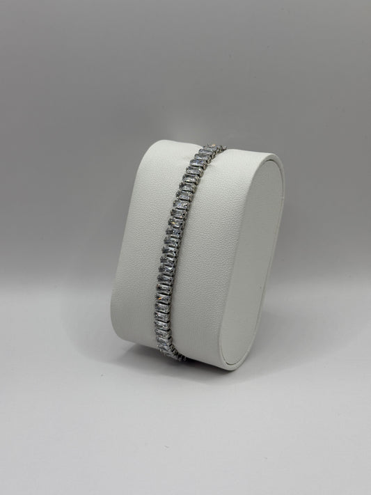 Emerald Cut Unisex Bracelet