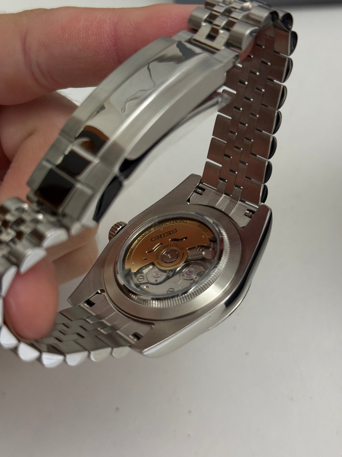 Blue Steel DateJust Seiko Mod