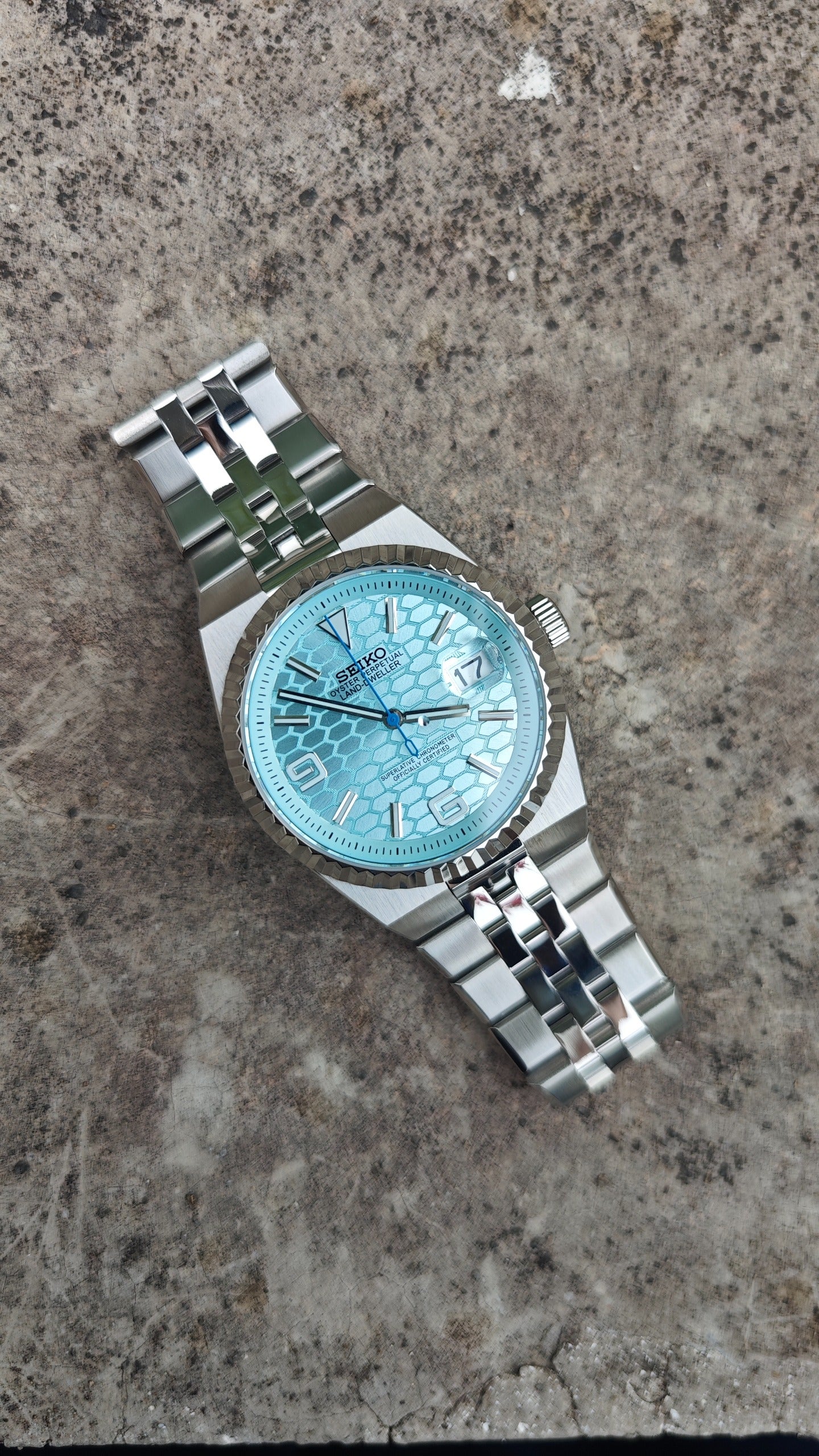 Land Dweller Tiffany Seiko Mod