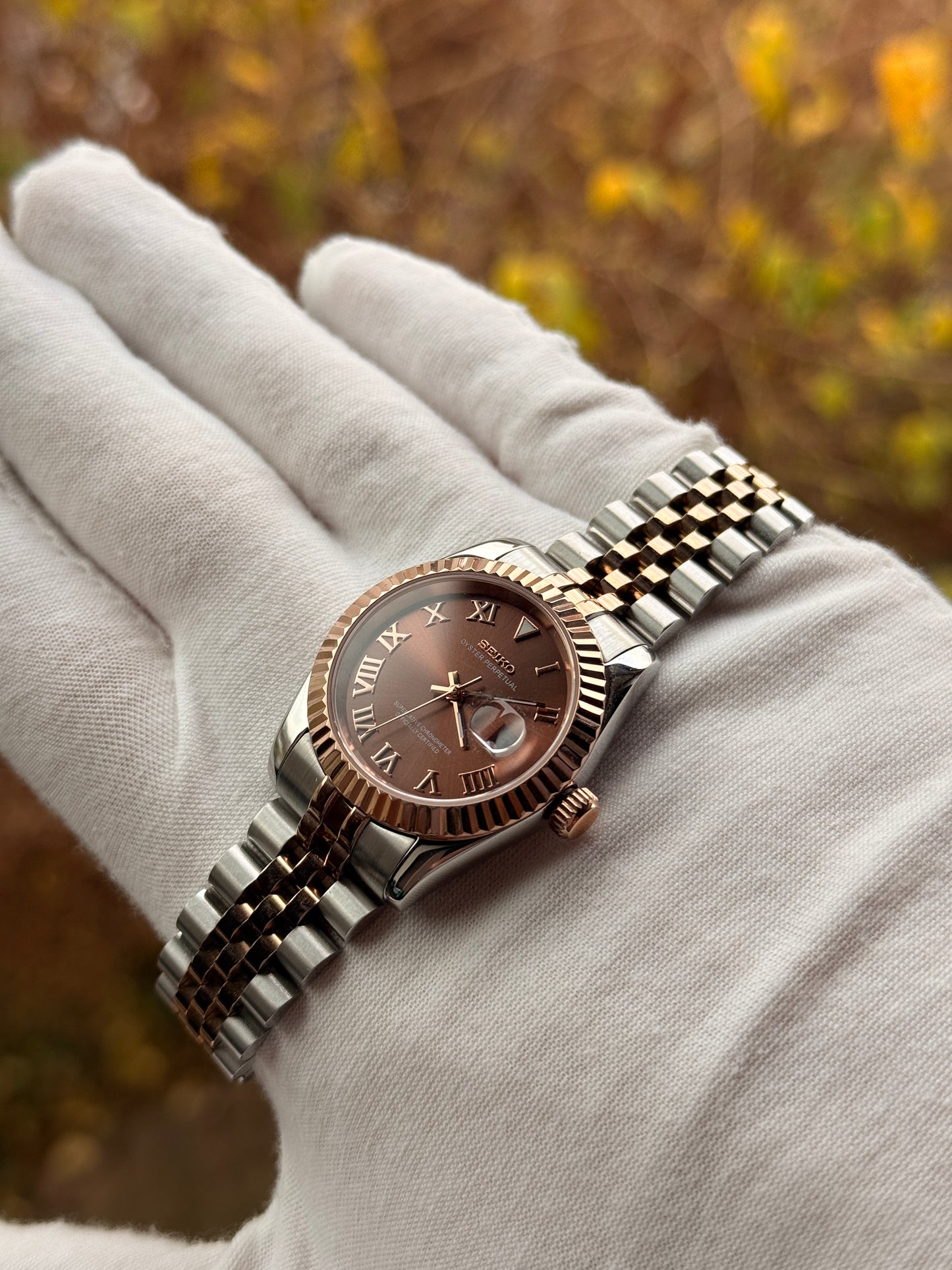 DateJust Rose Gold Roman 31mm