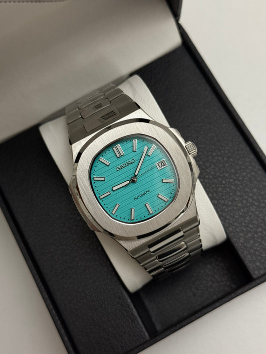Tiffany Nautilus Custom Seiko Mod