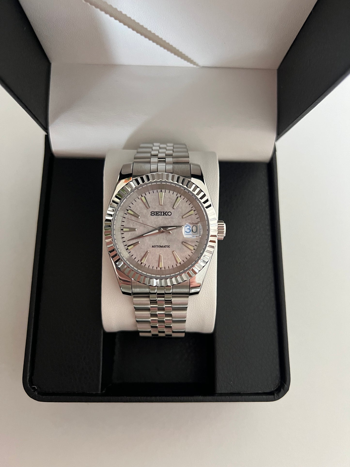 Moon Dial Datejust Custom Seiko Mod