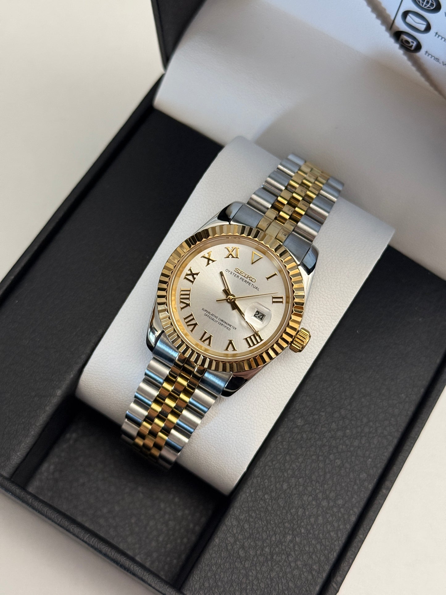 DateJust Two Tone Gold Roman 31mm