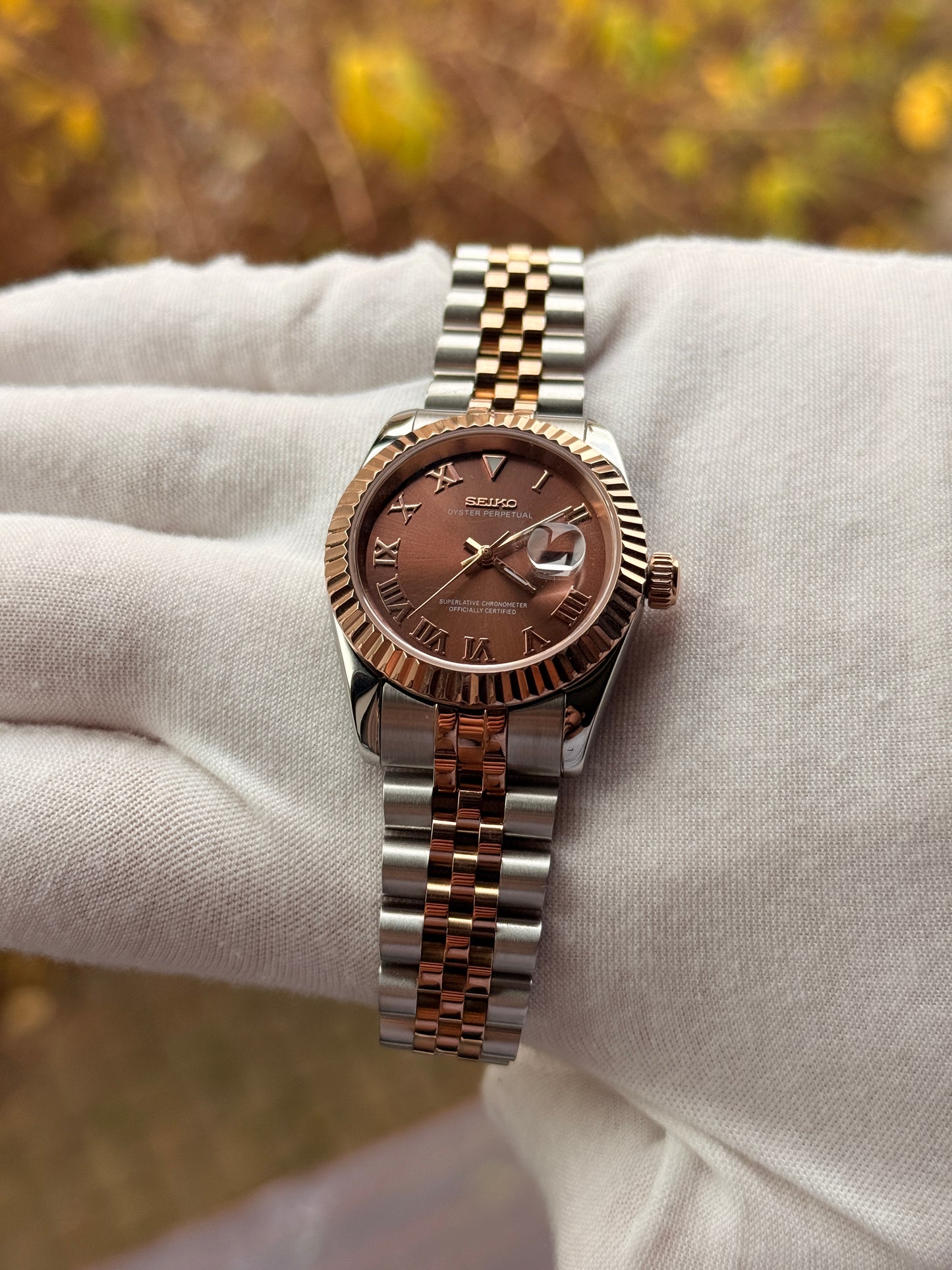 DateJust Rose Gold Roman 31mm