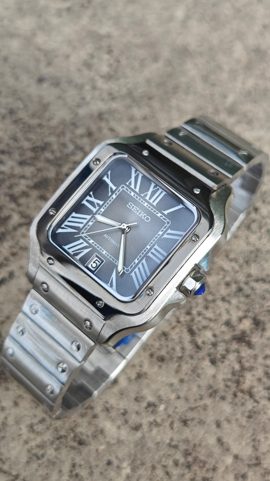 Seiko Graphite Santos Mod