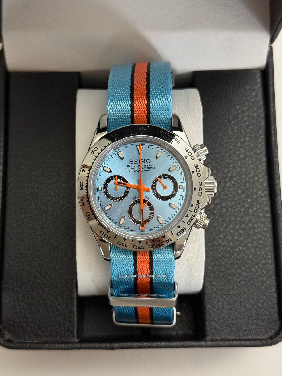 Gulf Daytona Seiko Mod