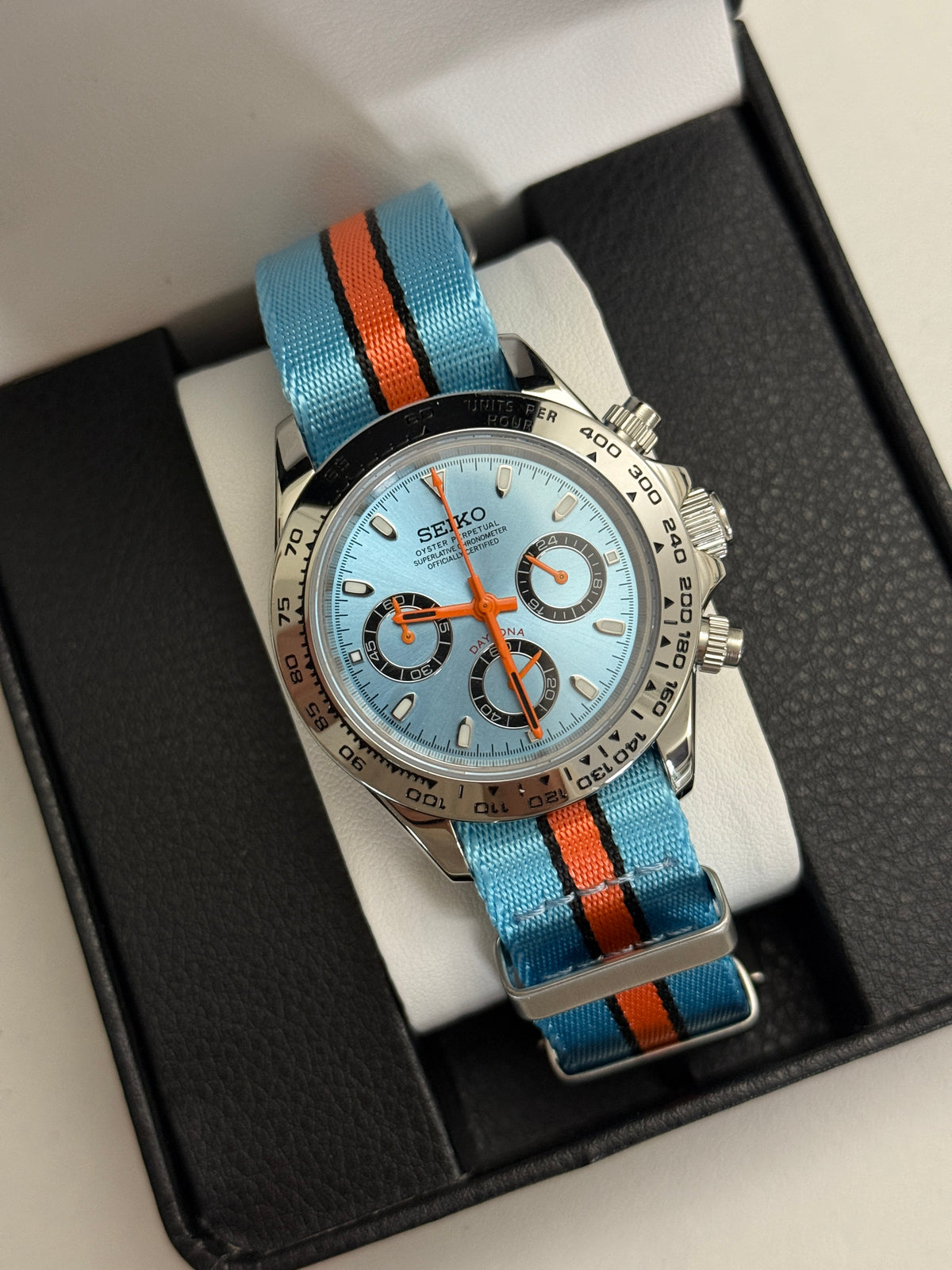 Gulf Daytona Seiko Mod