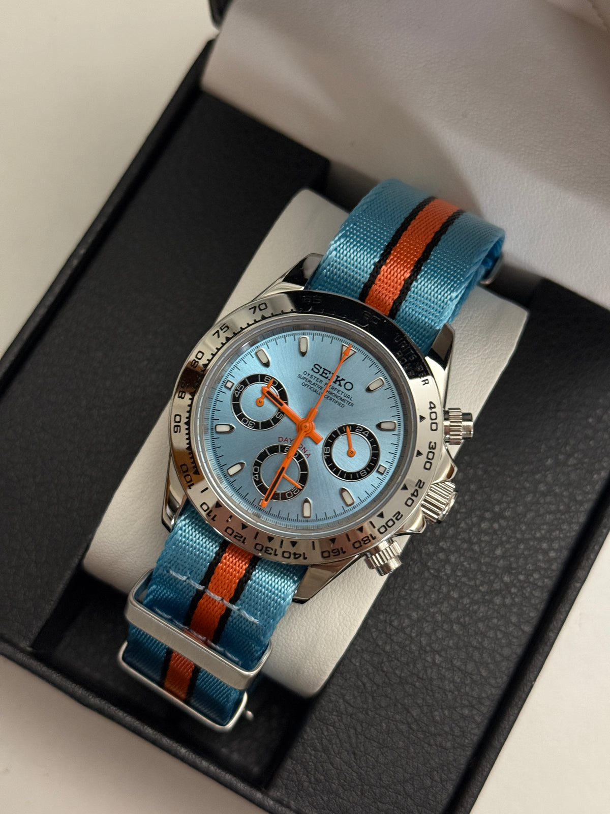 Gulf Daytona Seiko Mod