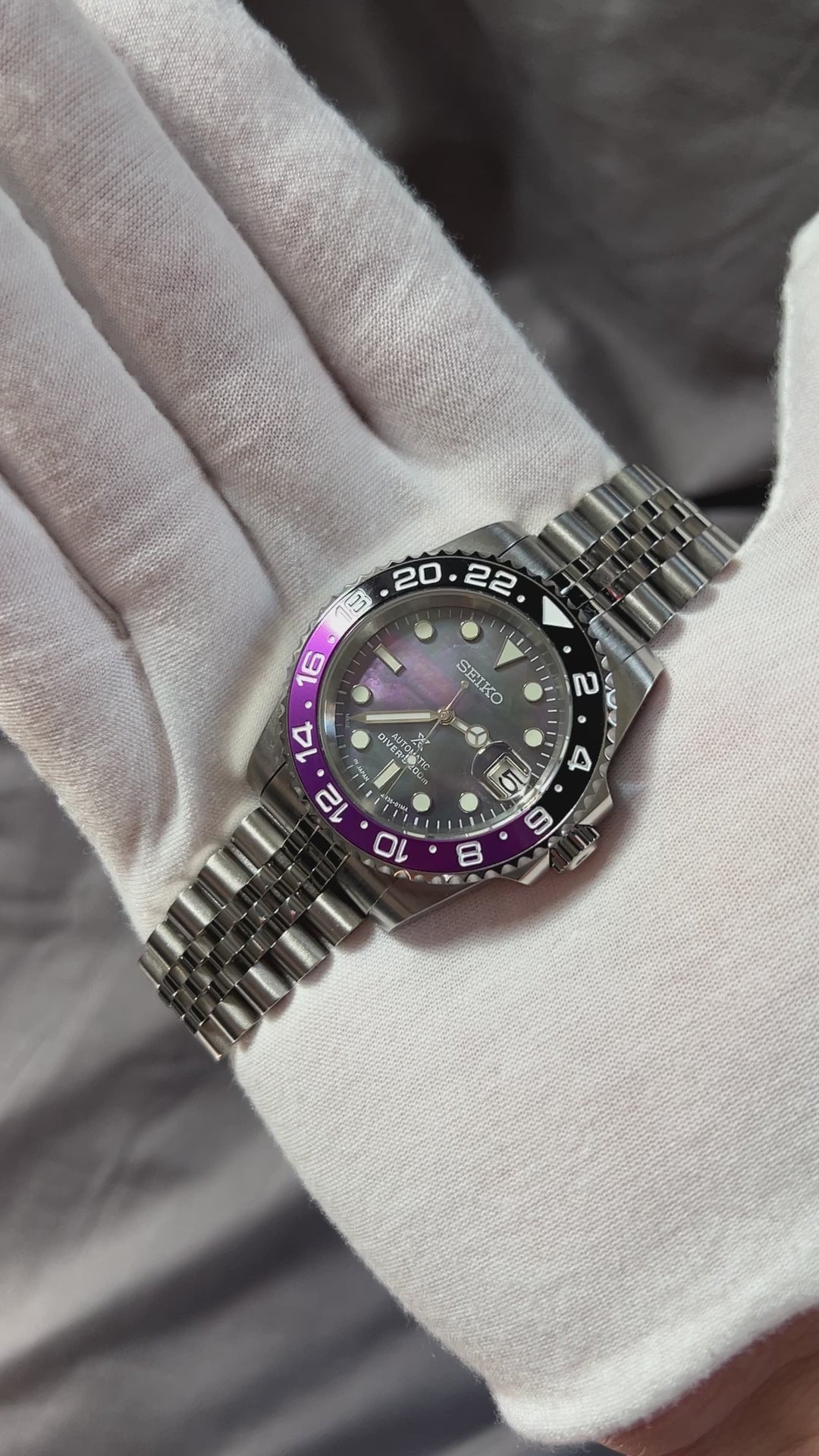 Galaxy Sub Custom Seiko Mod – TMS Watches